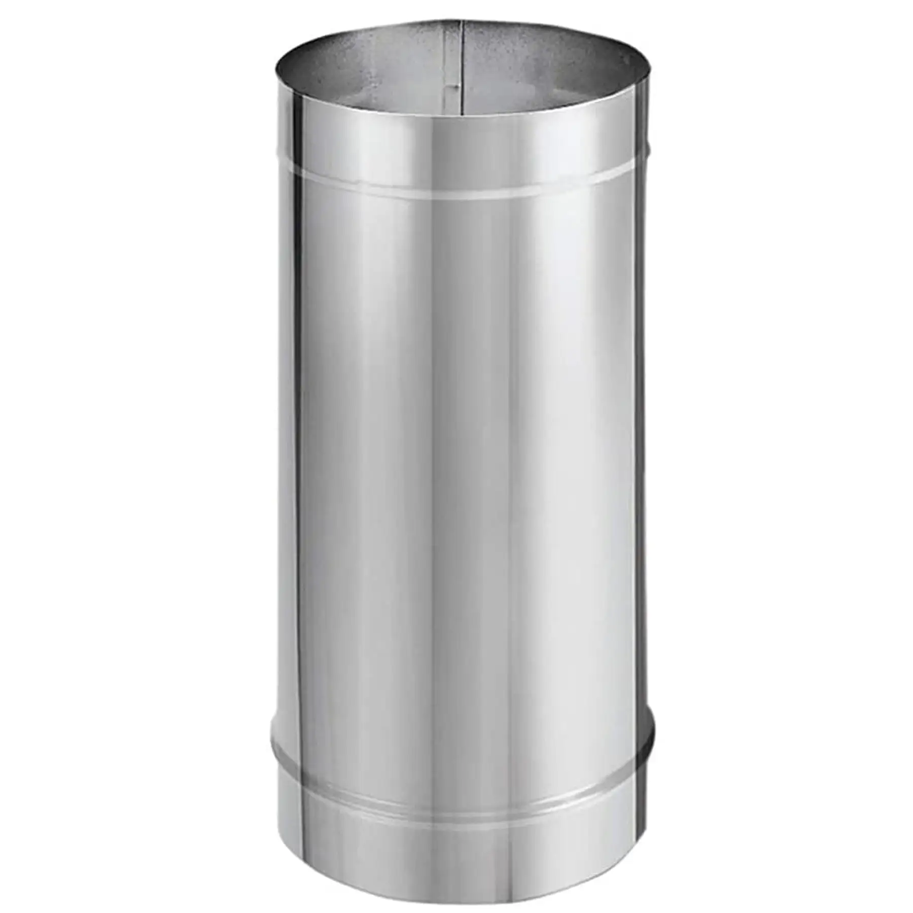 DuraVent DuraBlack 6DBK-48SS 48 x 6 Inch Stainless Steel Single Wall Stove Pipe