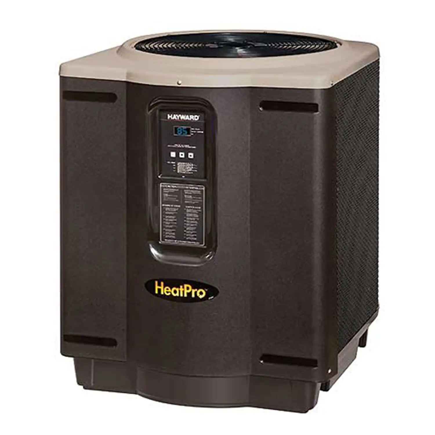 Hayward W3HP21004T HeatPro 90,000 BTU In Ground Pool Heat Pump, Square Platform