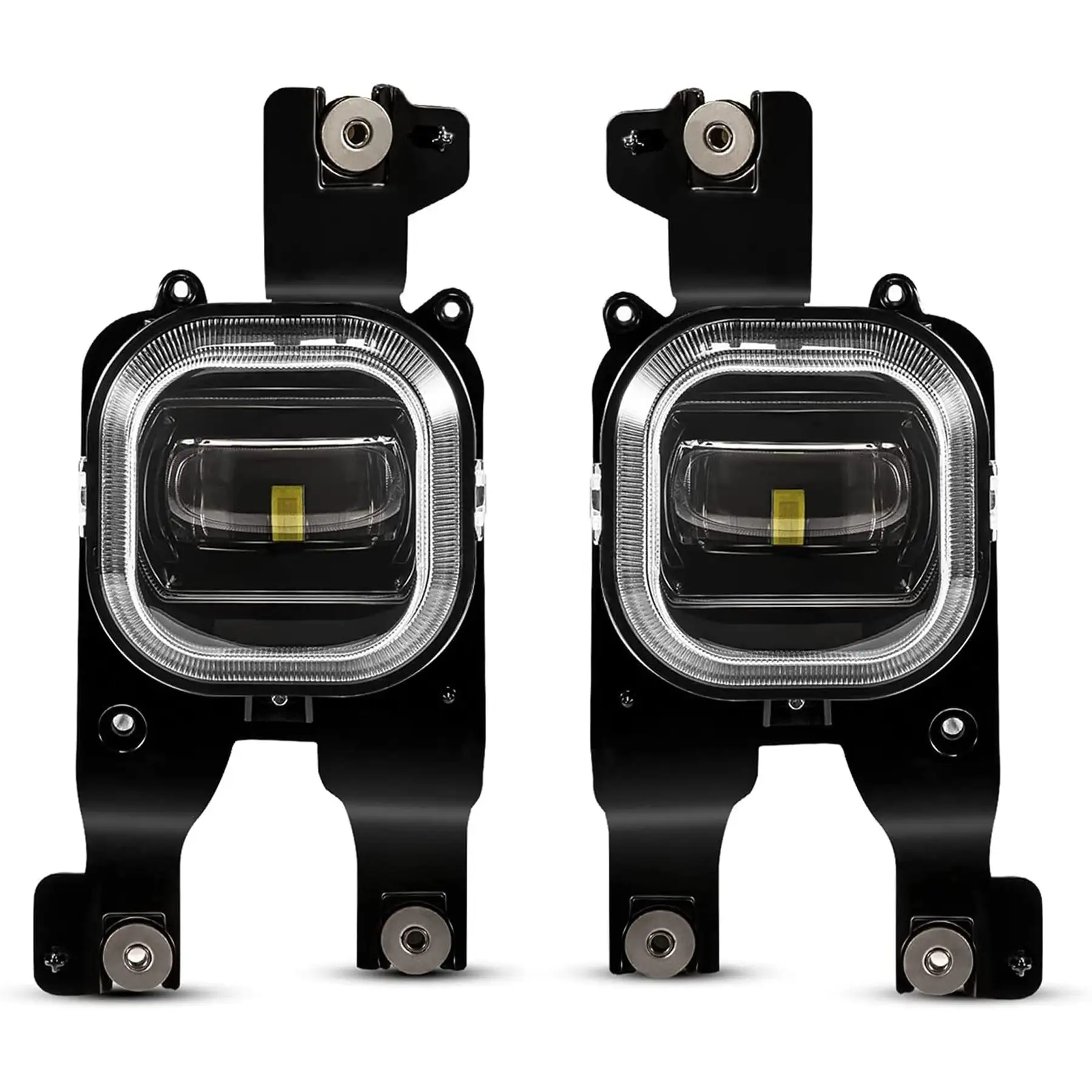 Fieryred LED Fog Light, Compatible with F250, F350, and F450, Front Placement