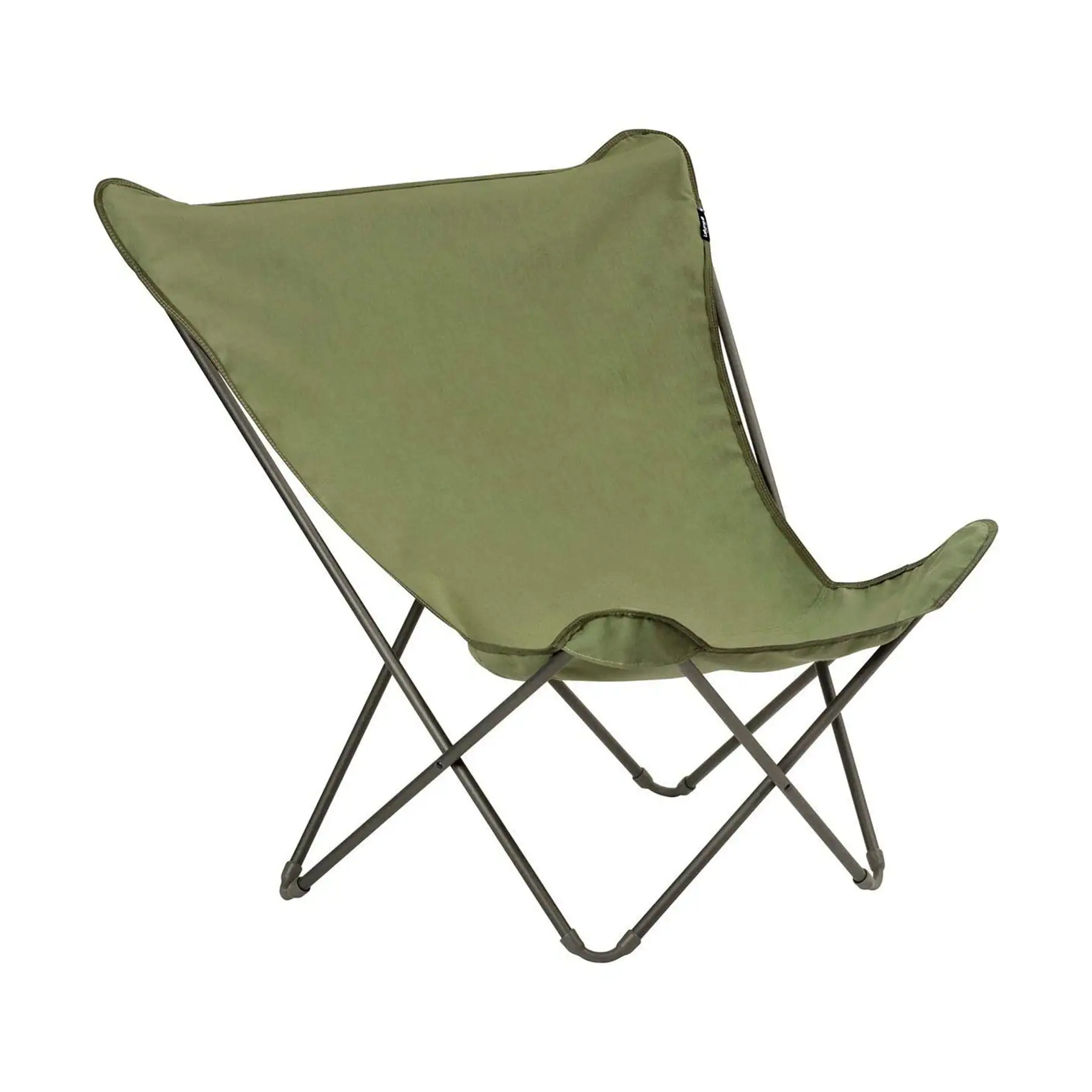 Lafuma Pop Up XL Floating Folding Butterfly Lounge Design Chair, Vert Khaki