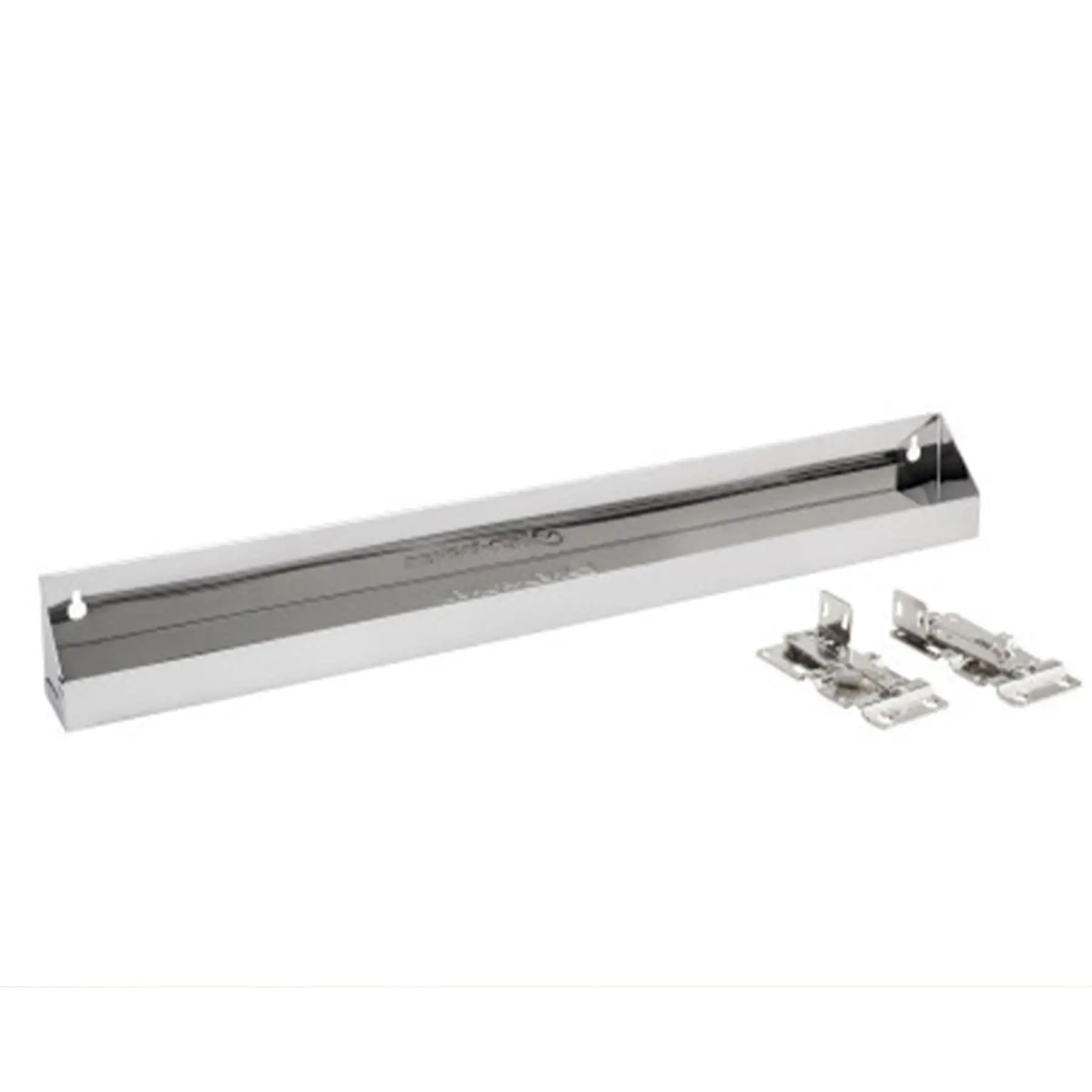 Rev-A-Shelf 25'' Slim Tip Out Tray Organizer, Stainless Steel, 6581-25-52