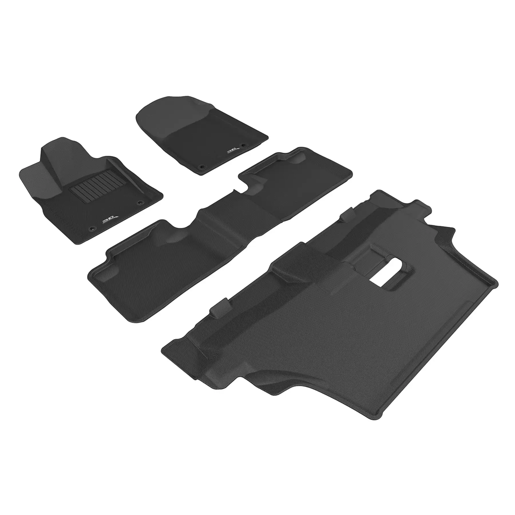 3D MAXpider Custom Floor Mat Liner Set for 2012-2021 Dodge Durango