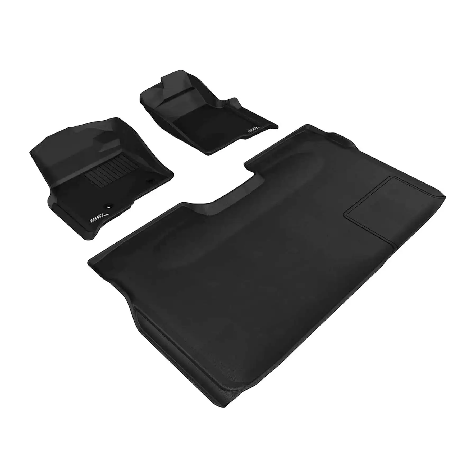 3D MAXpider Kagu Series Custom Floor Mat Set, 2010-2014 Ford F150, 1st/2nd Row