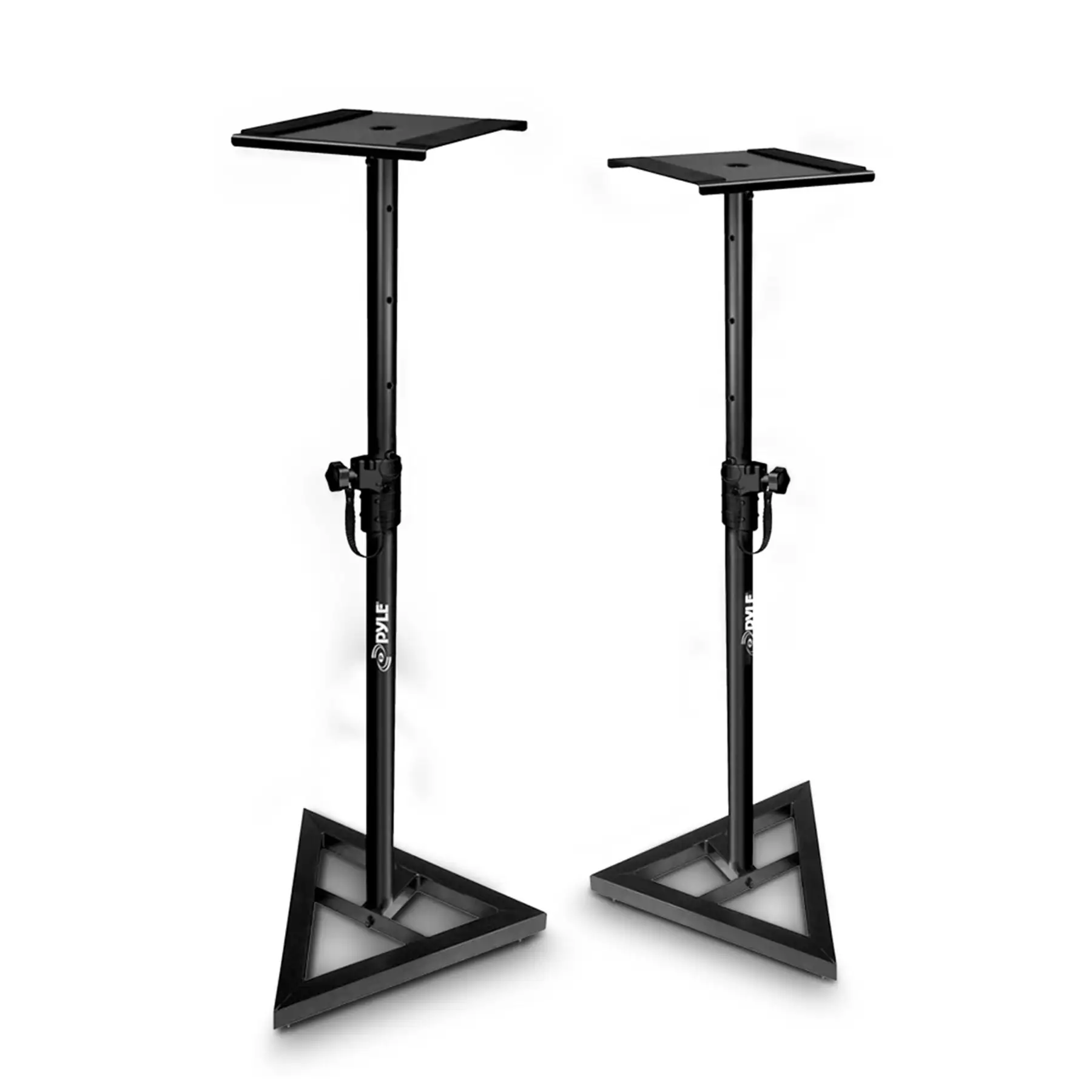 PylePro PSTND35.5 Telescoping Heavy Duty Studio Monitor Speaker Stands Pair