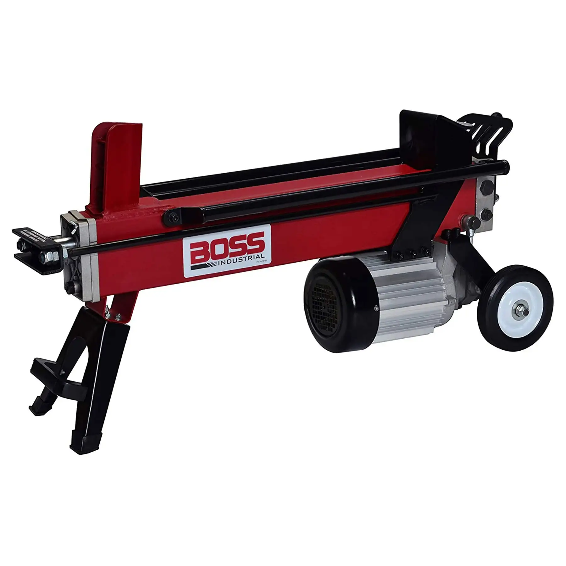 Boss Industrial 5 Ton Lightweight Portable Hydraulic Electric Home Log Splitter