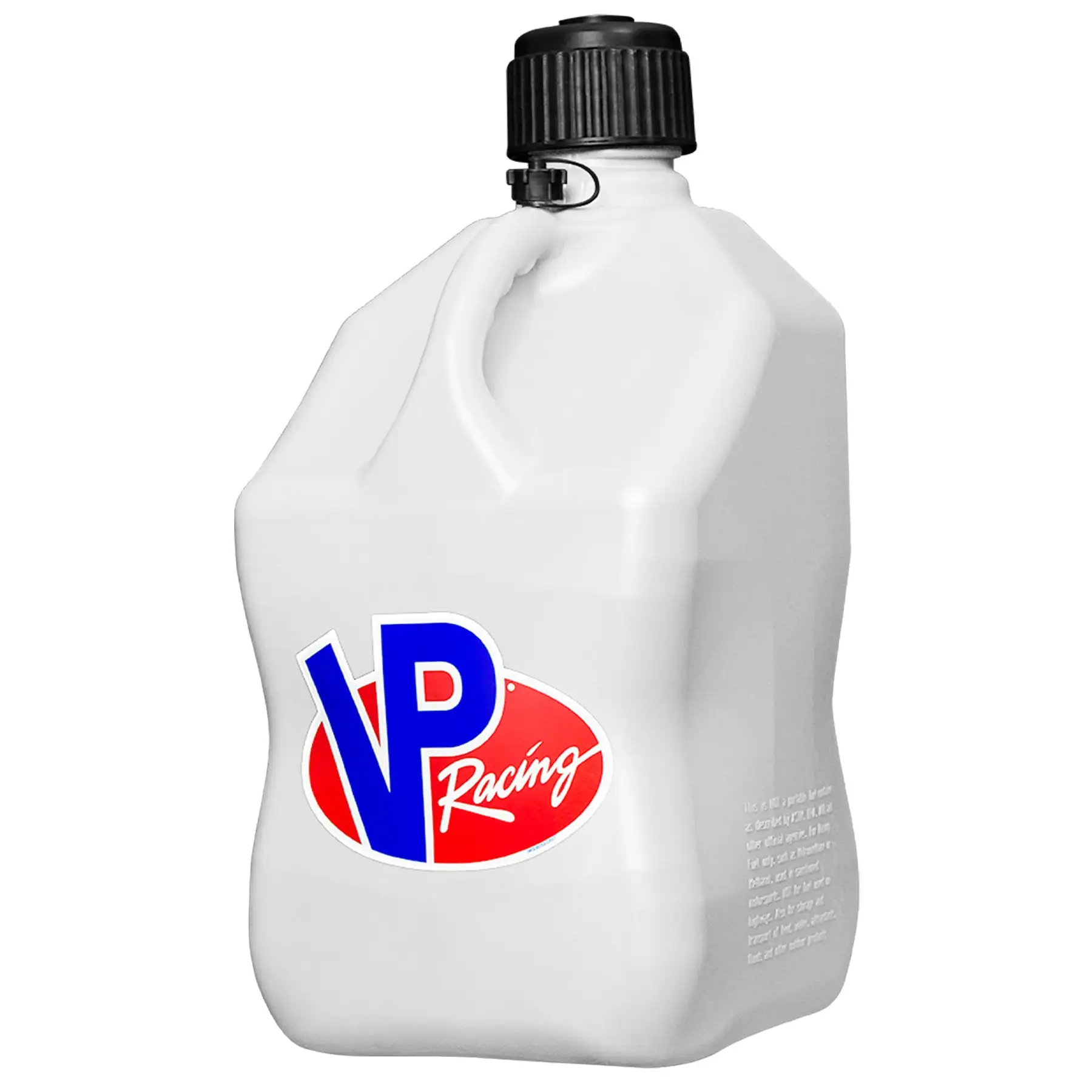 VP Racing 5.5 Gallon Motorsport Racing Liquid Container Utility Jug Can, White