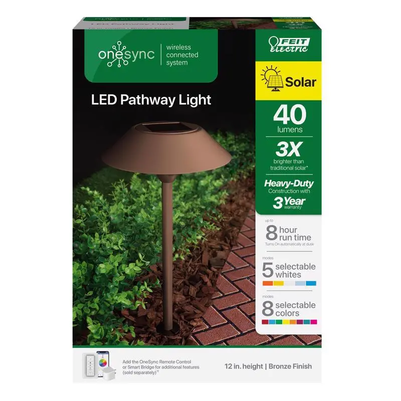 Feit Electric PATH/SYNC/SOLBZ OneSync LED Pathway Light