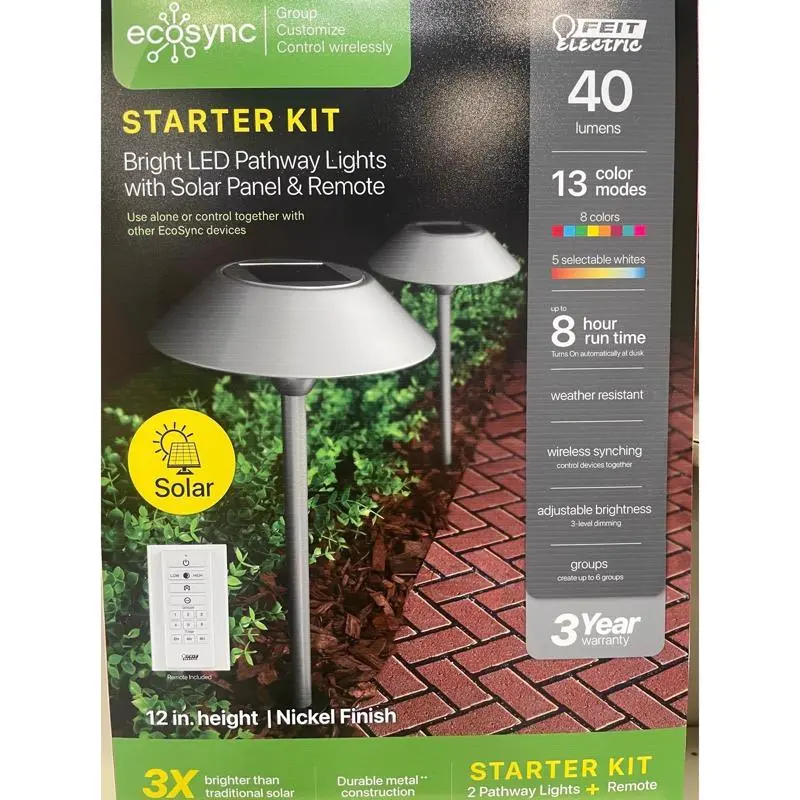 Feit Electric PATHSYNCSOLNK2 OneSync LED Pathway Light