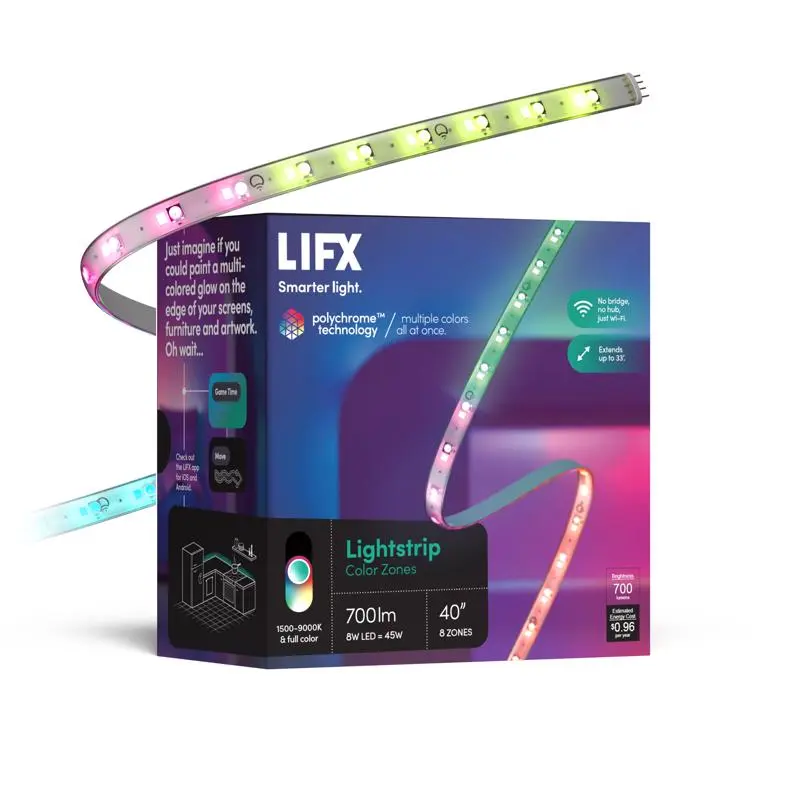 LIFX LZ3TV1MUS Plug-In LED Strip Light