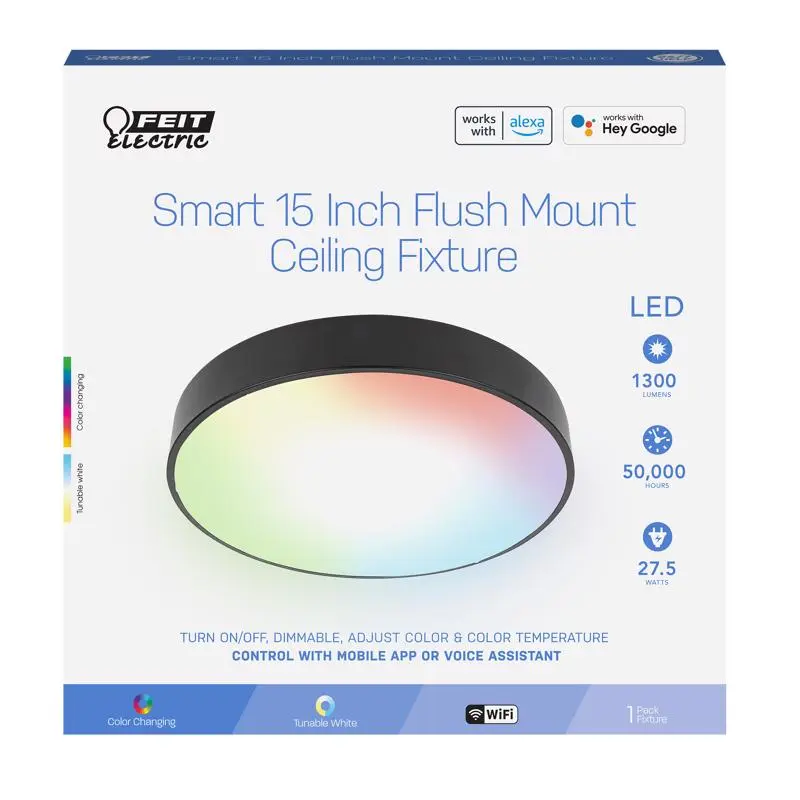 Feit Smart FM15/RGBW/DIMAG Smart Ceiling Fixture