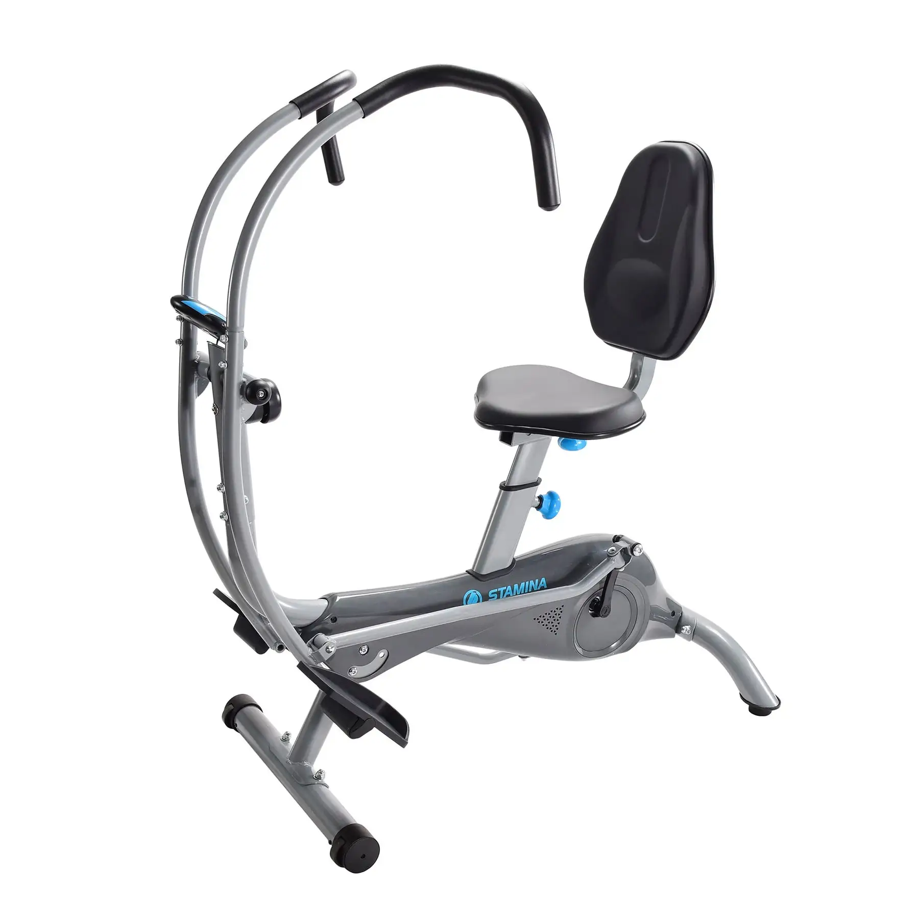 Stamina Easy Step Smart Recumbent Stepper Exercise Machine with Arm ...