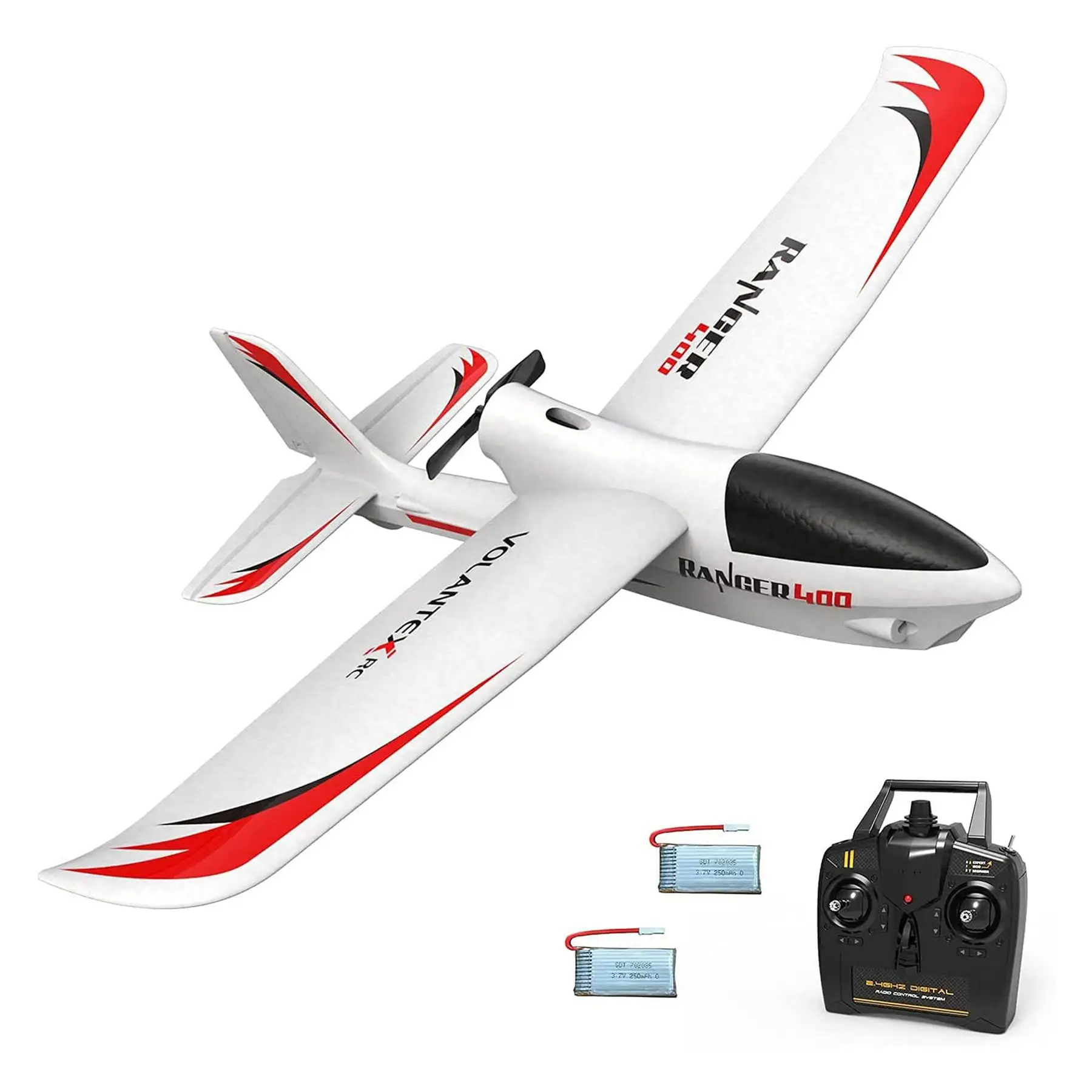 VOLANTEXRC Ranger 400 One Key Turn Remote Control Airplane w/ Xpilot Stabilizer