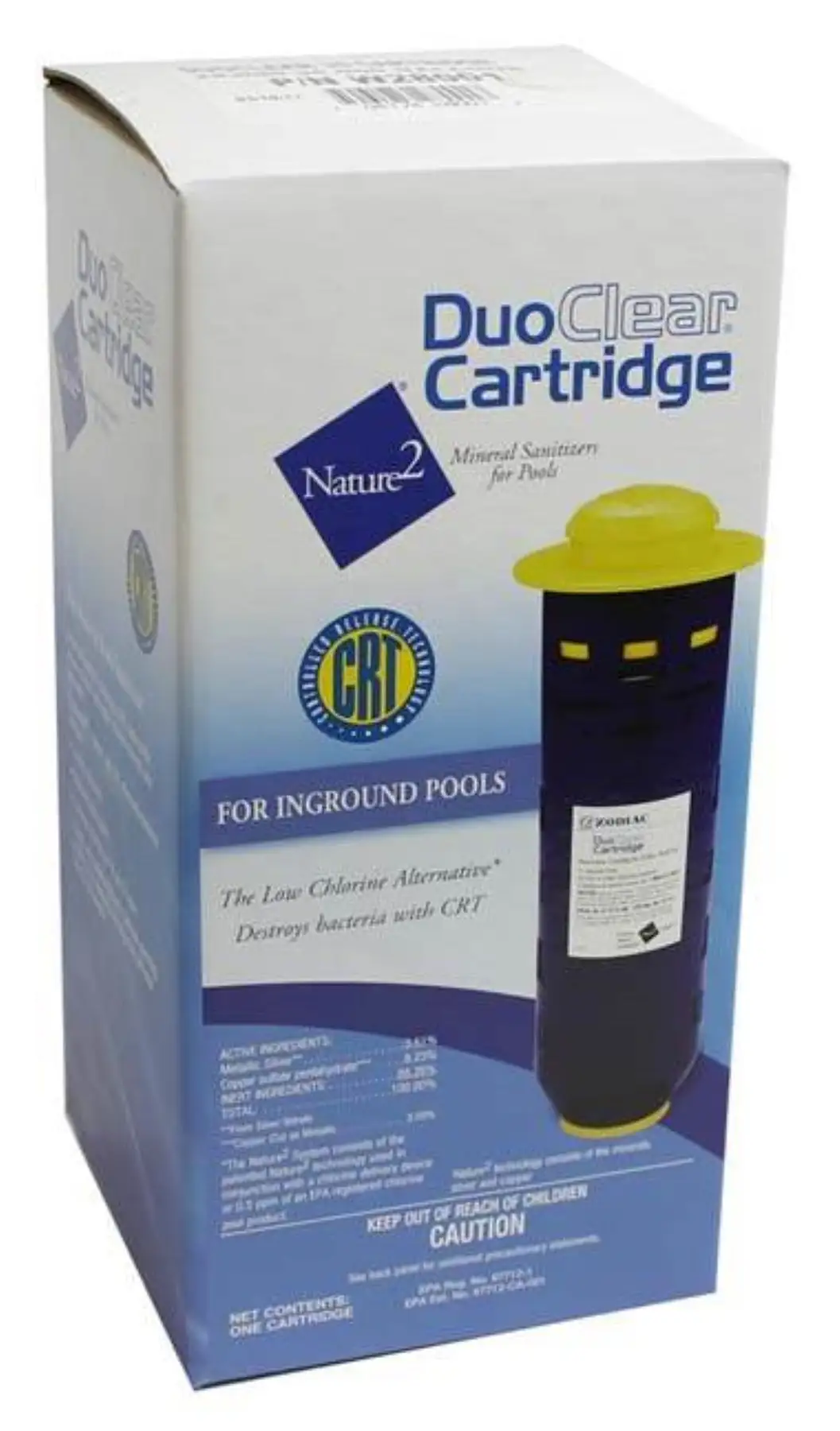 New ZODIAC NATURE 2 W28001 DuoClear Cartridge Inground Swimming Pool 35 K Gallon