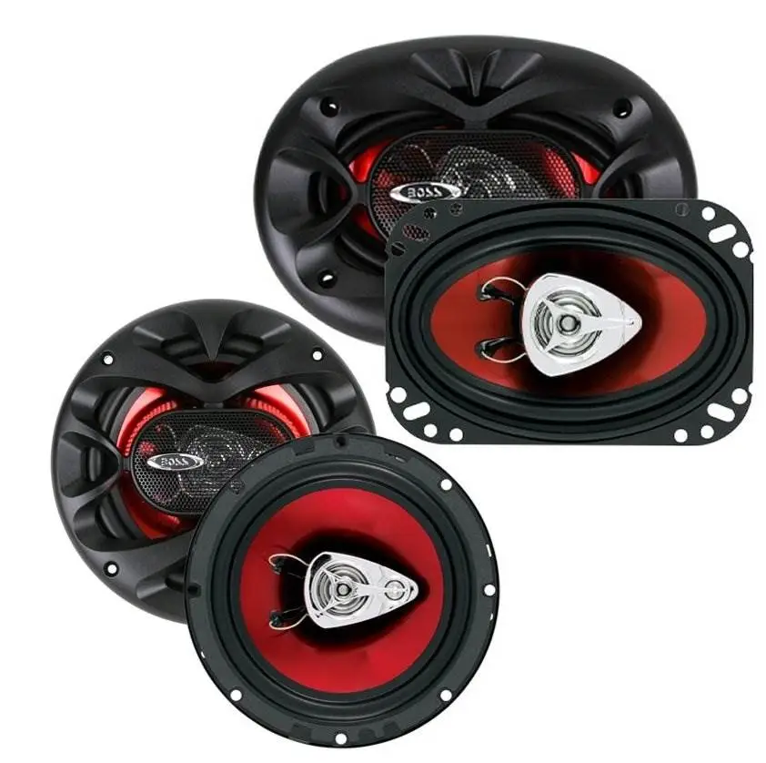 New BOSS CH6530 6.5" 300 Watt and Boss CH4630 4x6" 250 Watt Car Audio Speakers