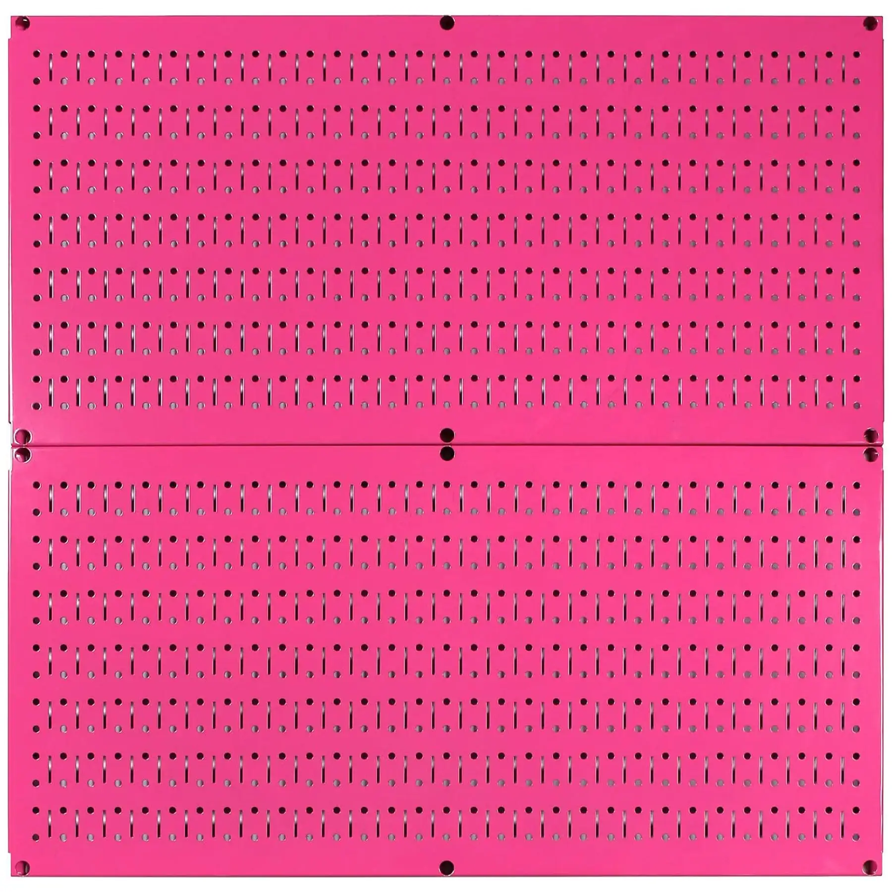 Wall Control 32" x 16" Horizontal Pegboard Garage Tool Organizer, Pink (2 Pack)