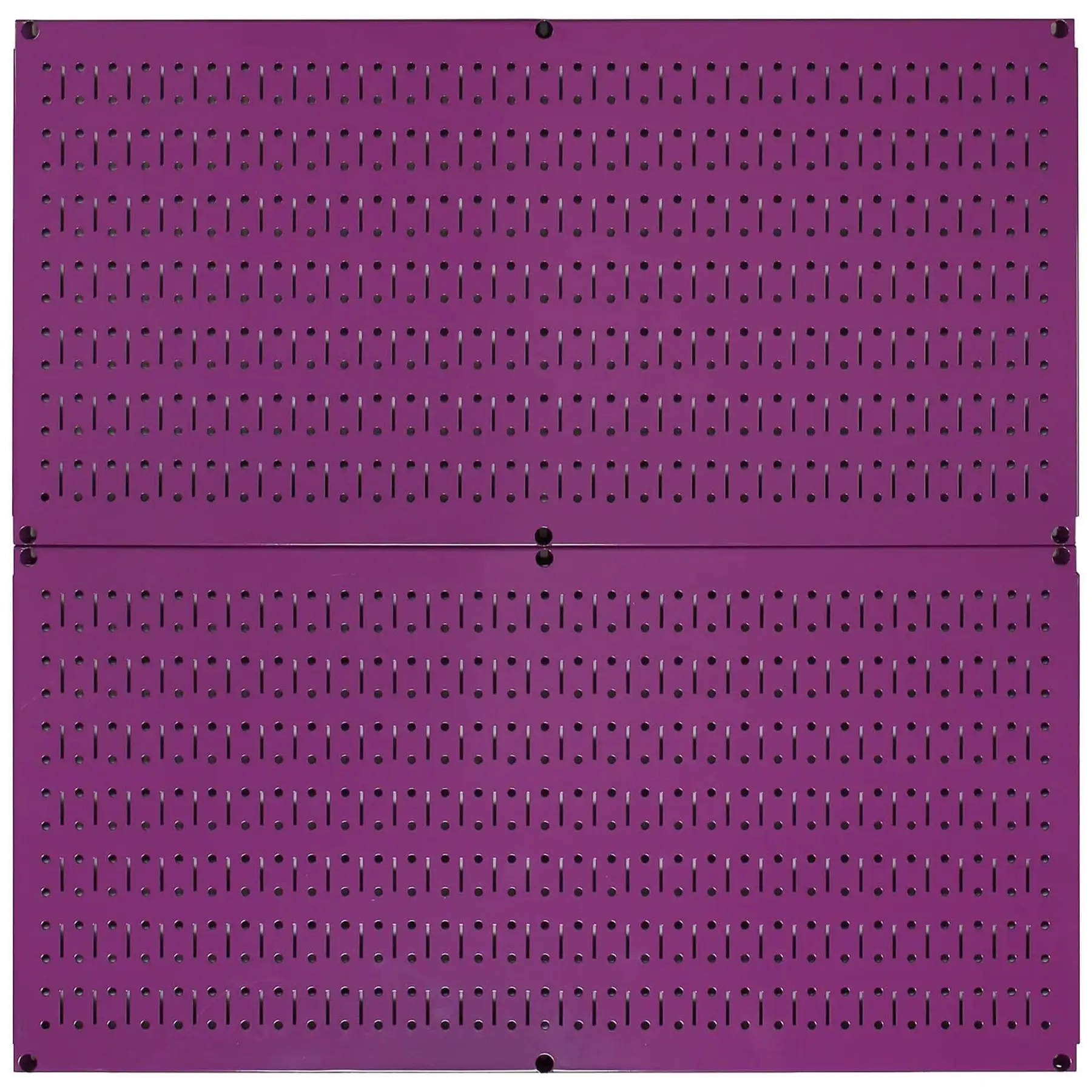 Wall Control 32"x16" Horizontal Pegboard Garage Tool Organizer, Purple (2 Pack)