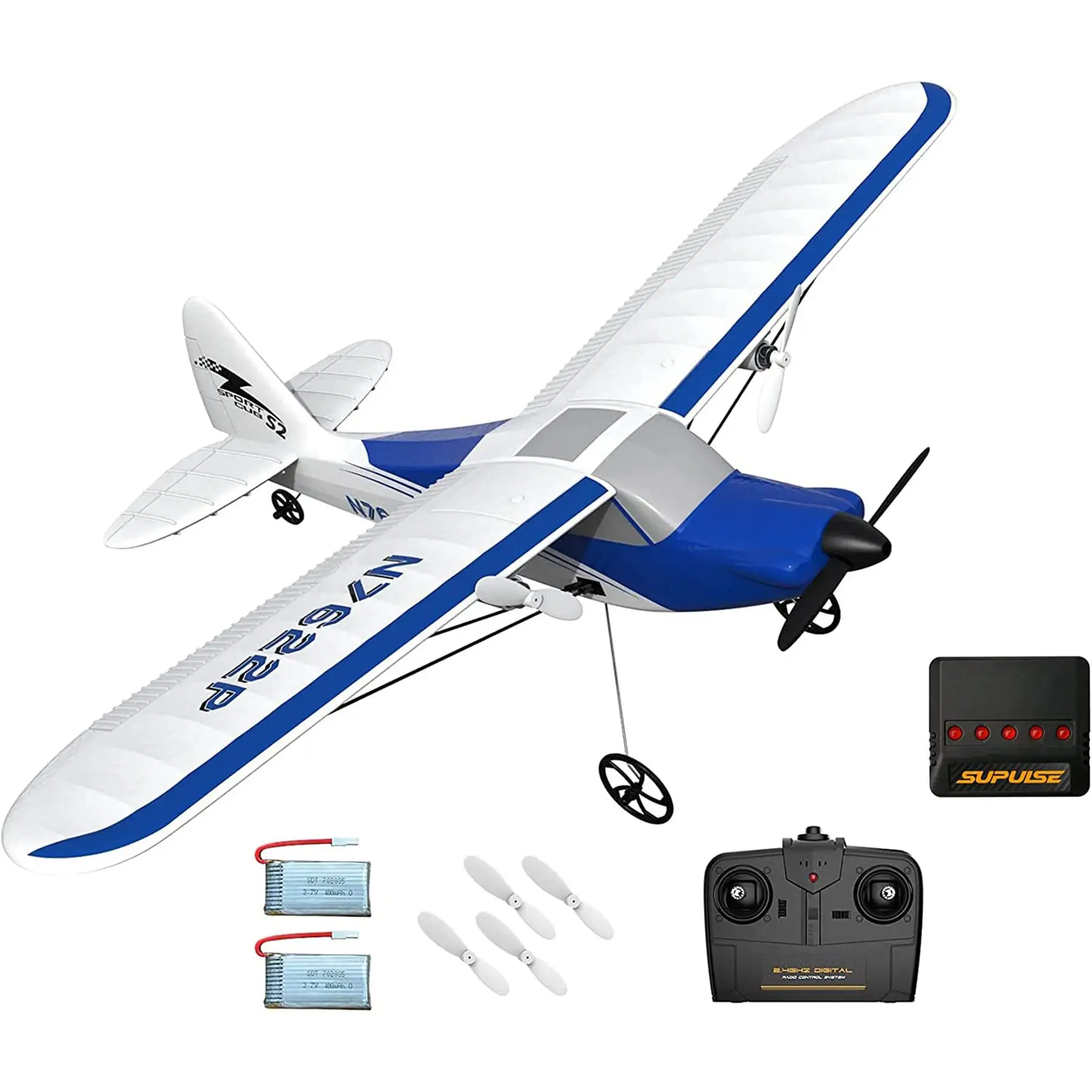 VOLANTEXRC Sport Remote Controlled Airplane w/Gyro Stabilization System ...
