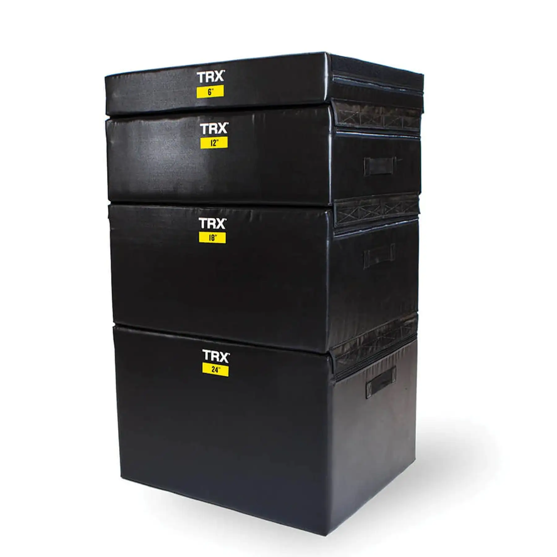 TRX 18" Soft Plyo Box Gym Workout Equipment for Plyometric Exercises - Image 2