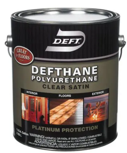 Deft 02601 Defthane Polyurethane Satin Clear Voc