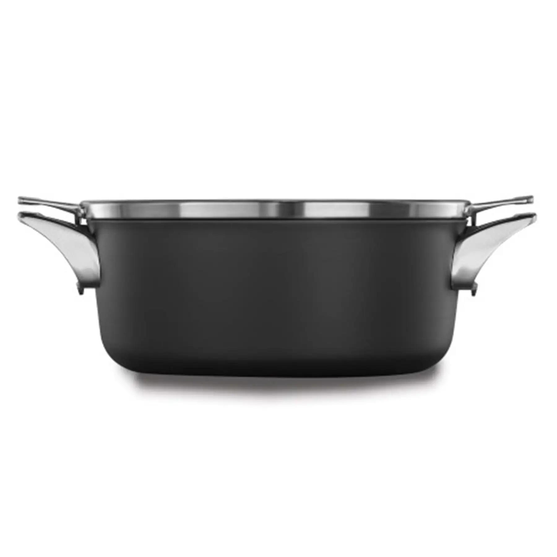 Calphalon Premier Space Saving 5 Quart Hard-Anodized Nonstick Dutch Oven w/Lid