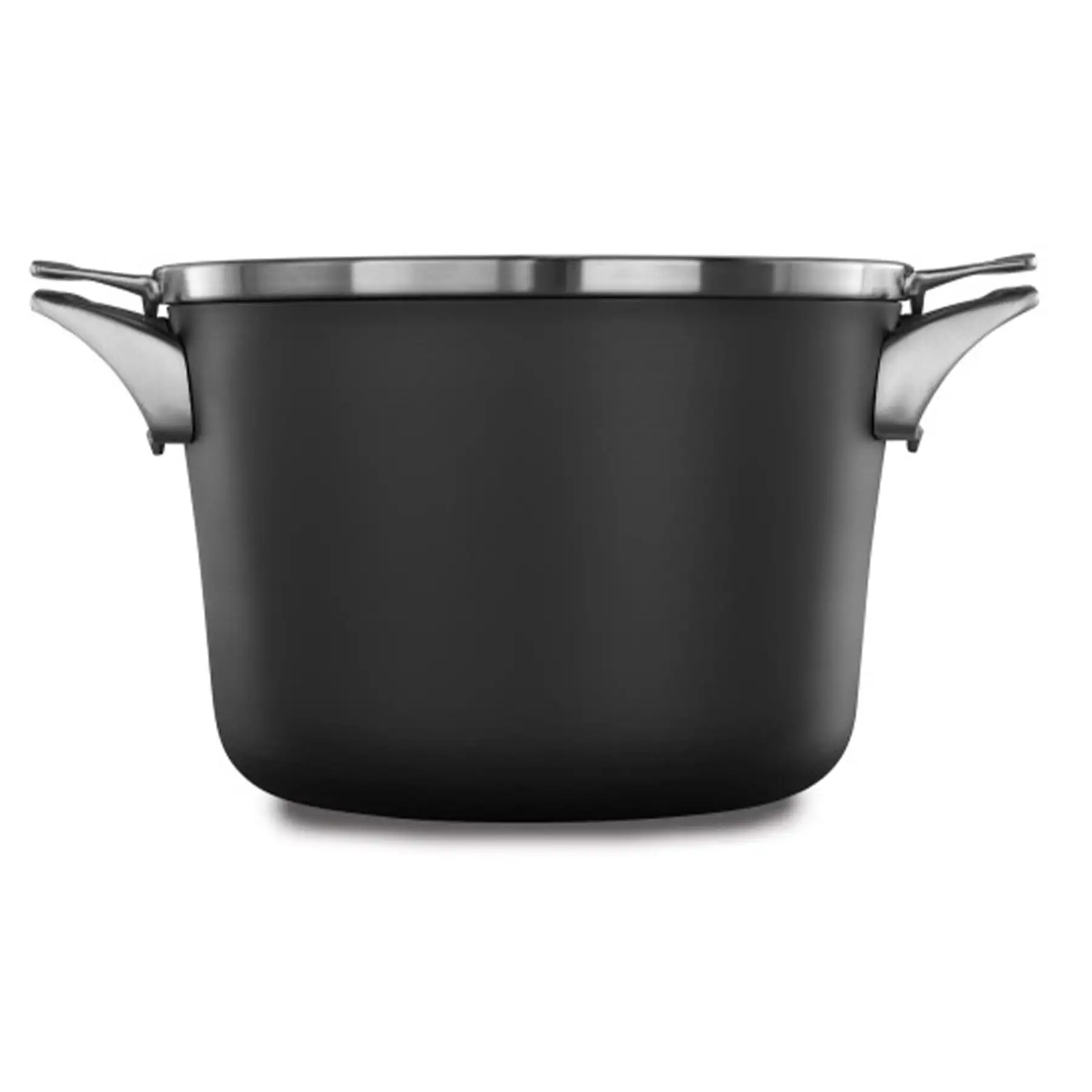 Calphalon Premier Space Saving 8 Quart Hard Anodized Nonstick Stock Pot with Lid