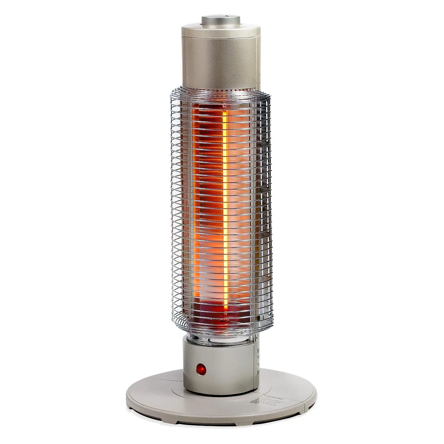 Sengoku HeatMate Portable Instant Heat Graphite Tower Electric Heater, Champagne