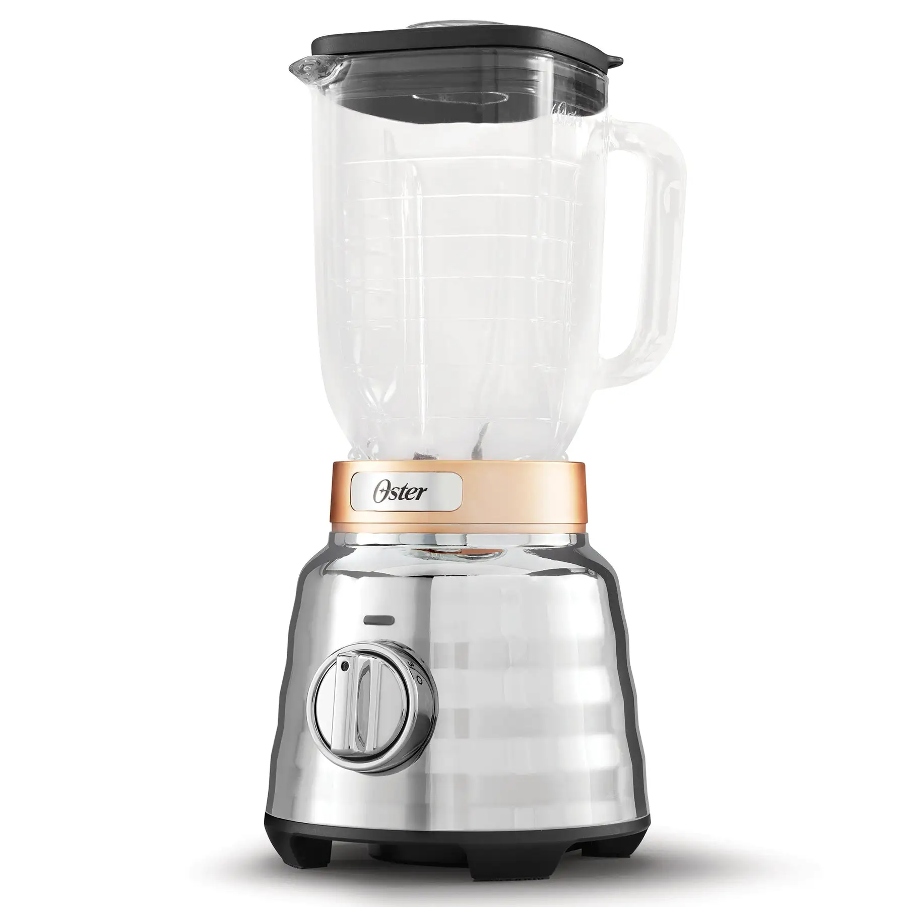 Oster Beehive Performance 3 Speed Blender with 1100 Watt Motor, Silver/Copper