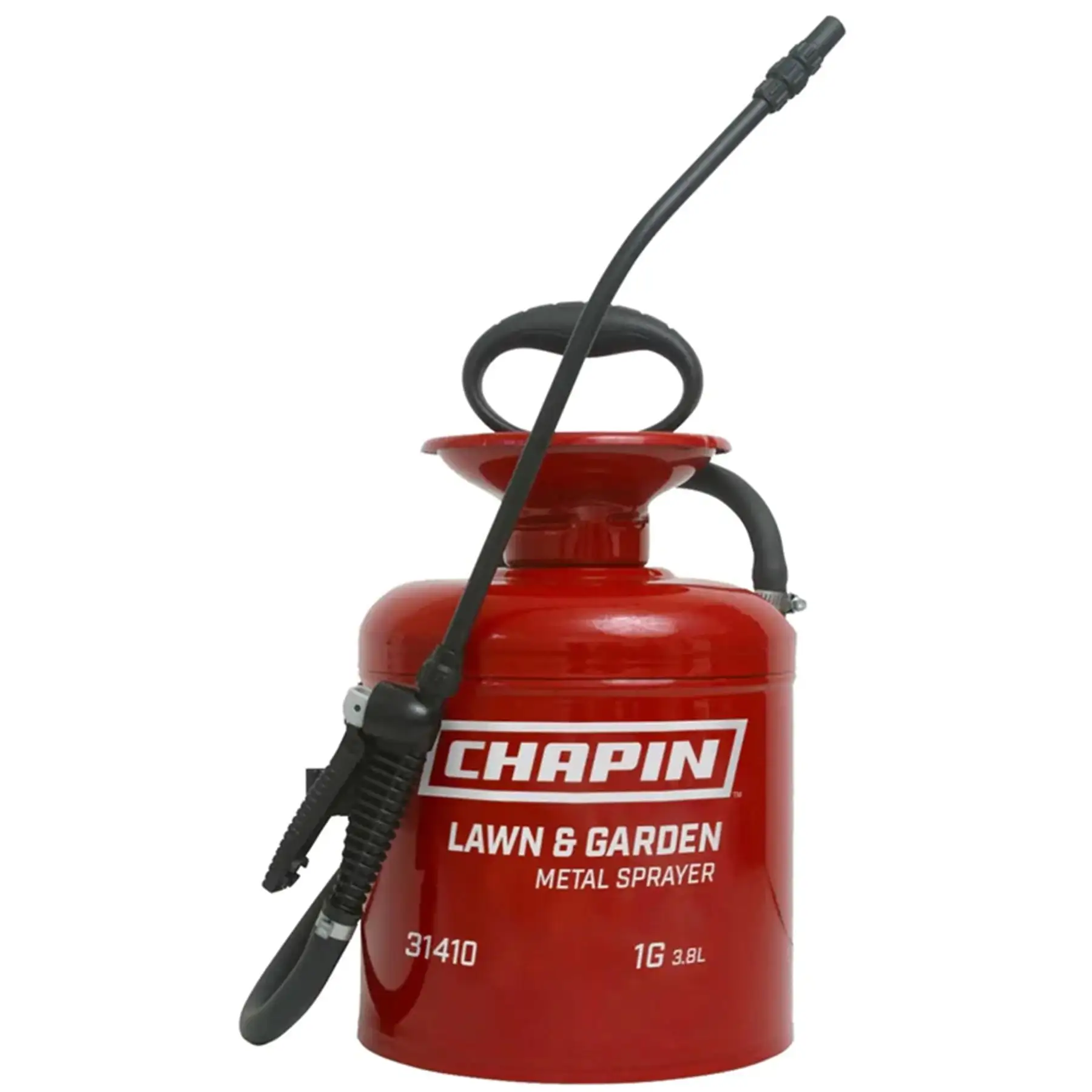 Chapin 1 Gallon Tri Poxy Steel Tank Handheld Lawn & Garden Sprayer with Lock On