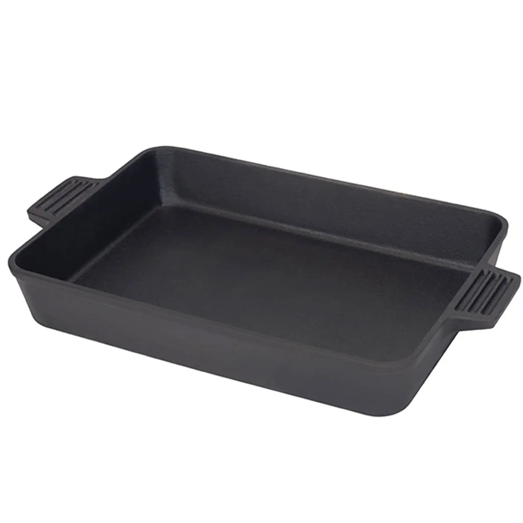 Bayou Classic 9x13 Inch Pre-Seasoned Cast Iron Cake Pan Casserole Bakeware Dish