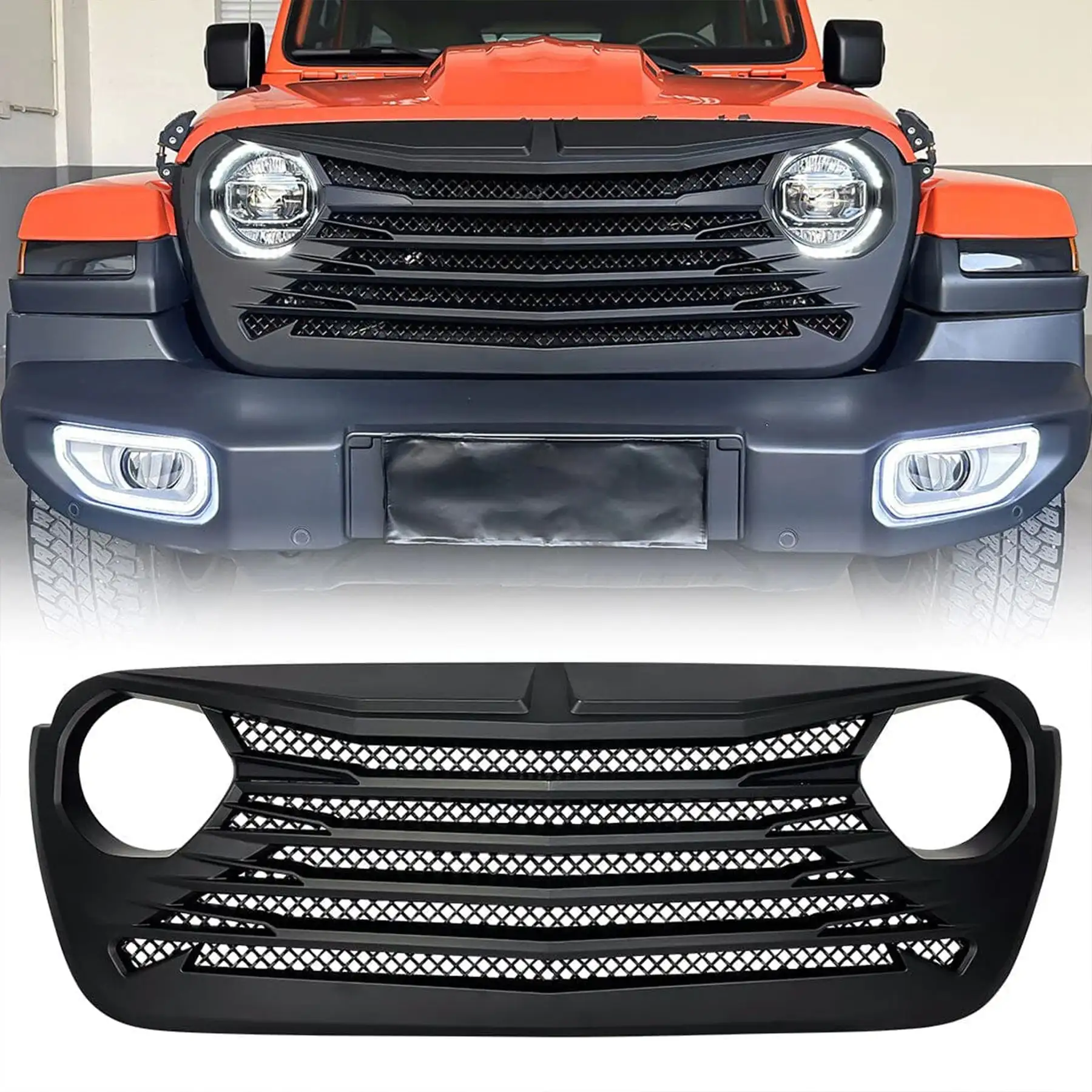 Sac De Rangement Fenêtres Souples Pour Jeep Wrangler JL/JLU & Gladiator JT (2018-2023) - Toile Oxford 600D