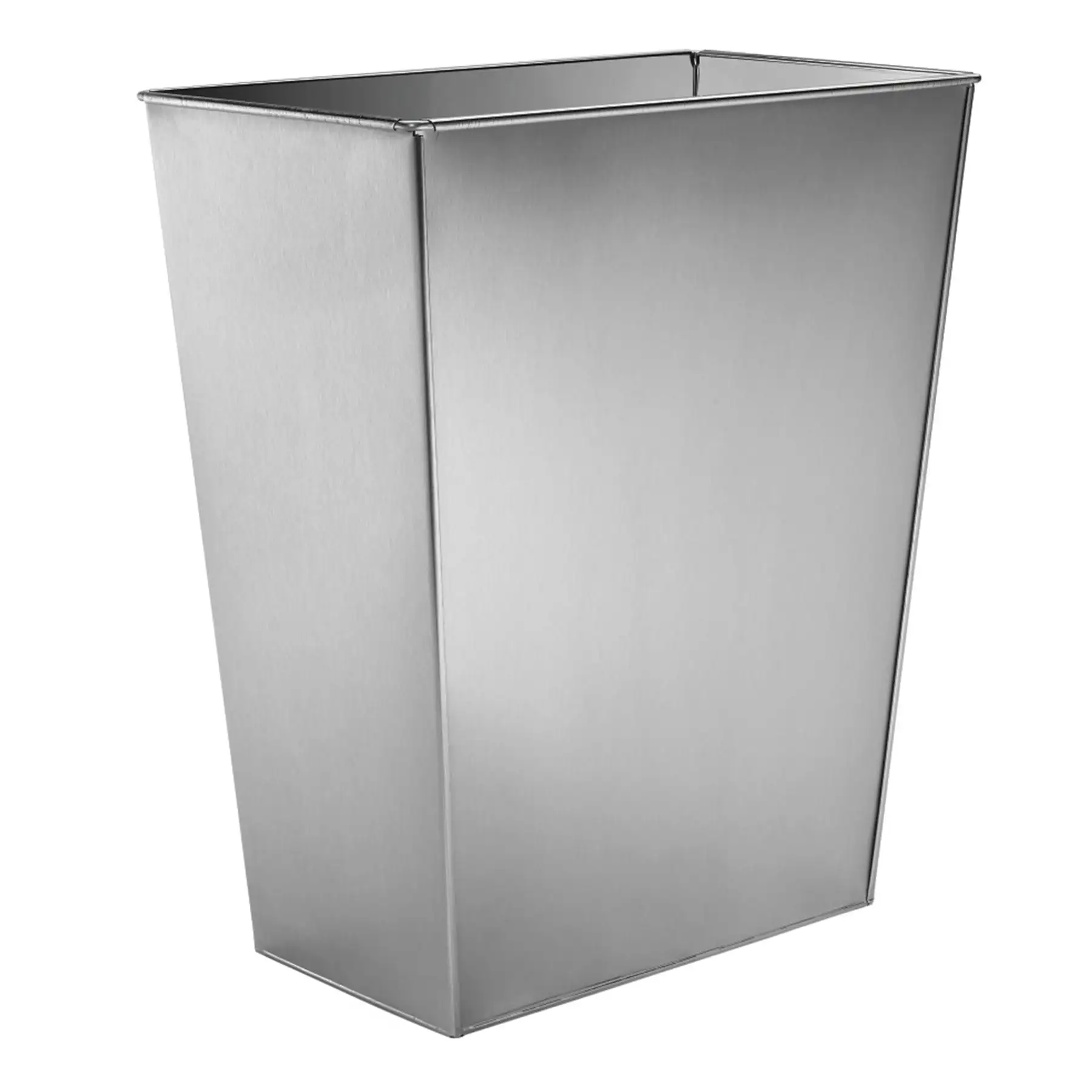 Rev-A-Shelf 74 Qt Trash Can for Kitchen Stainless Steel, Silver, 51-70-1SS