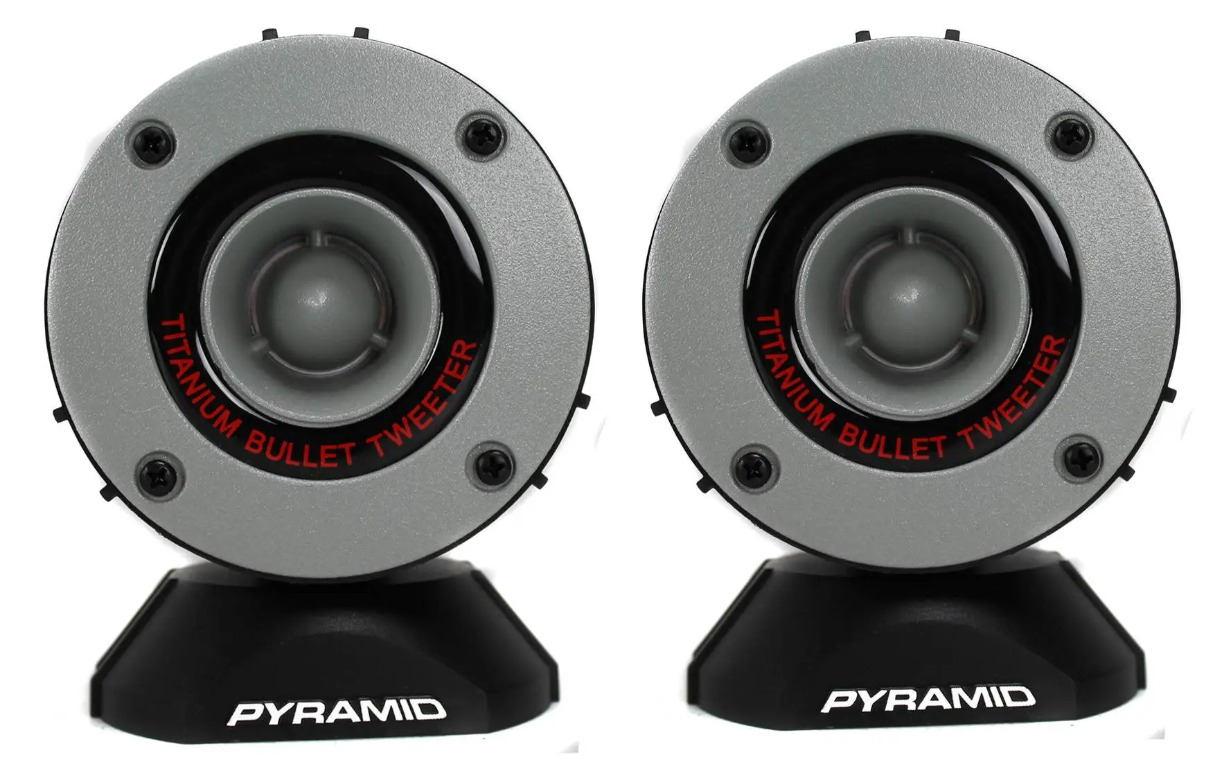 Pyramid 3.75" 300W LOUD Car Audio Aluminum Bullet Horn Tweeters, Pair>TW28