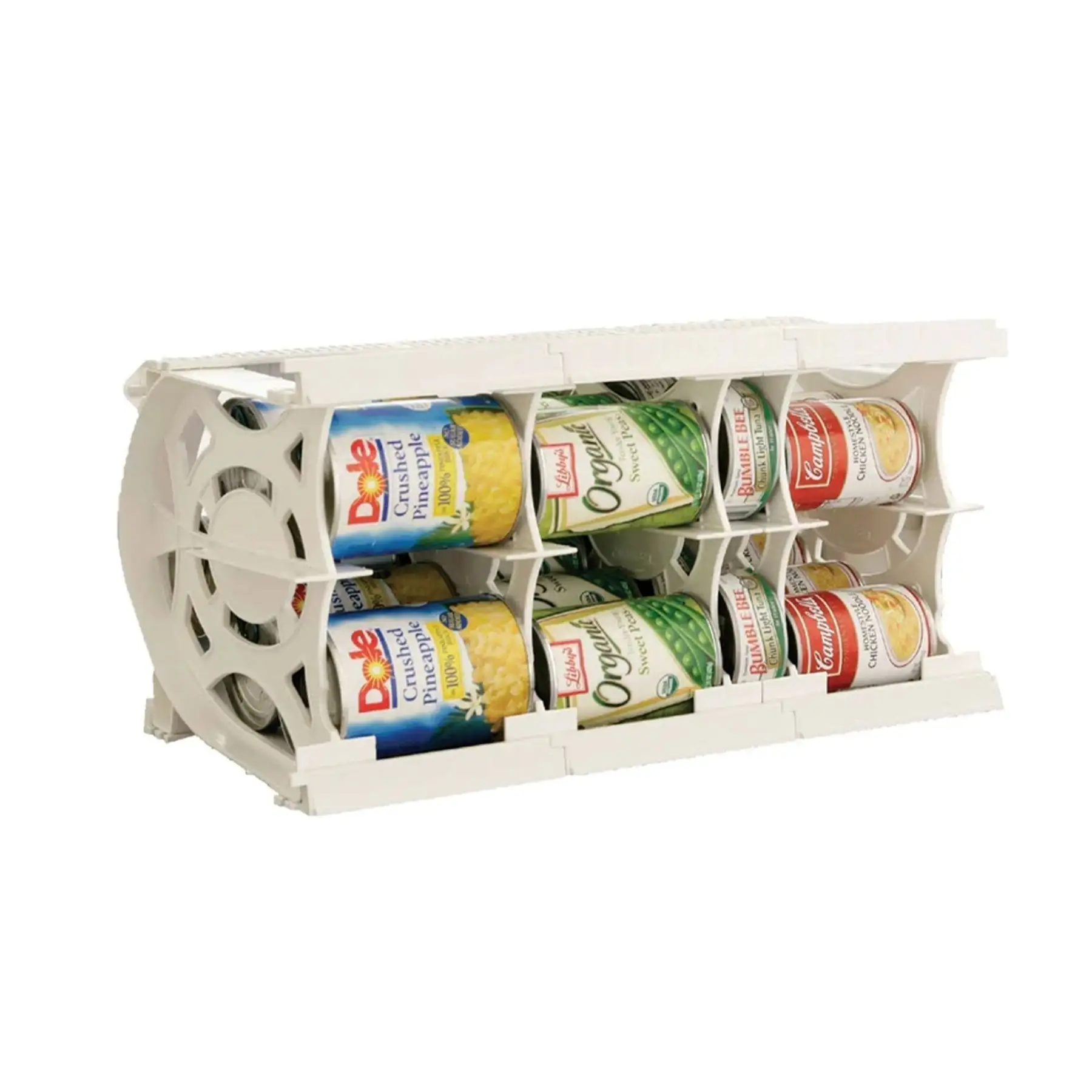 Shelf Reliance Cansolidator 20 Can Rotating Canned Food & Soda Storage, USA Made