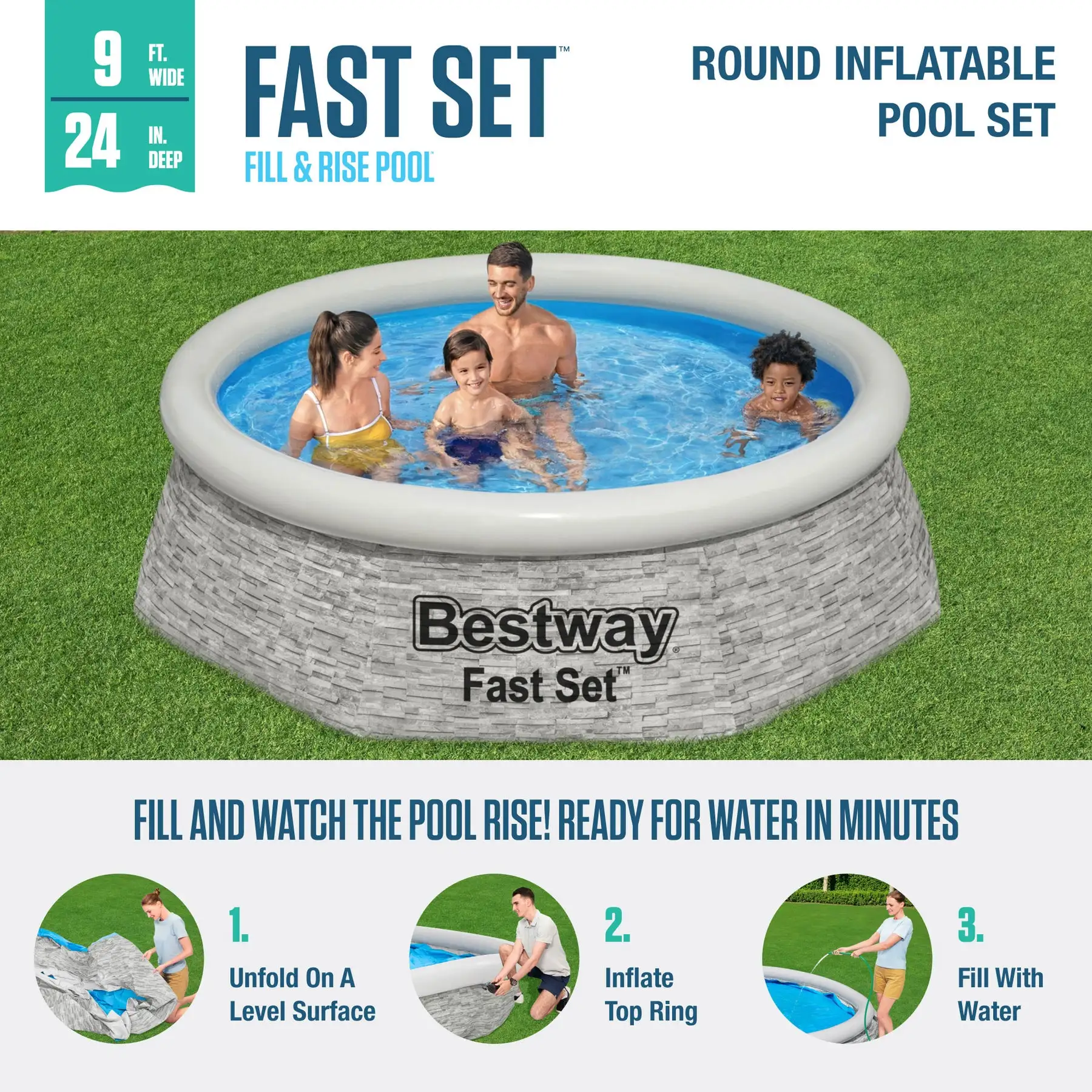 Bestway 8' x 24
