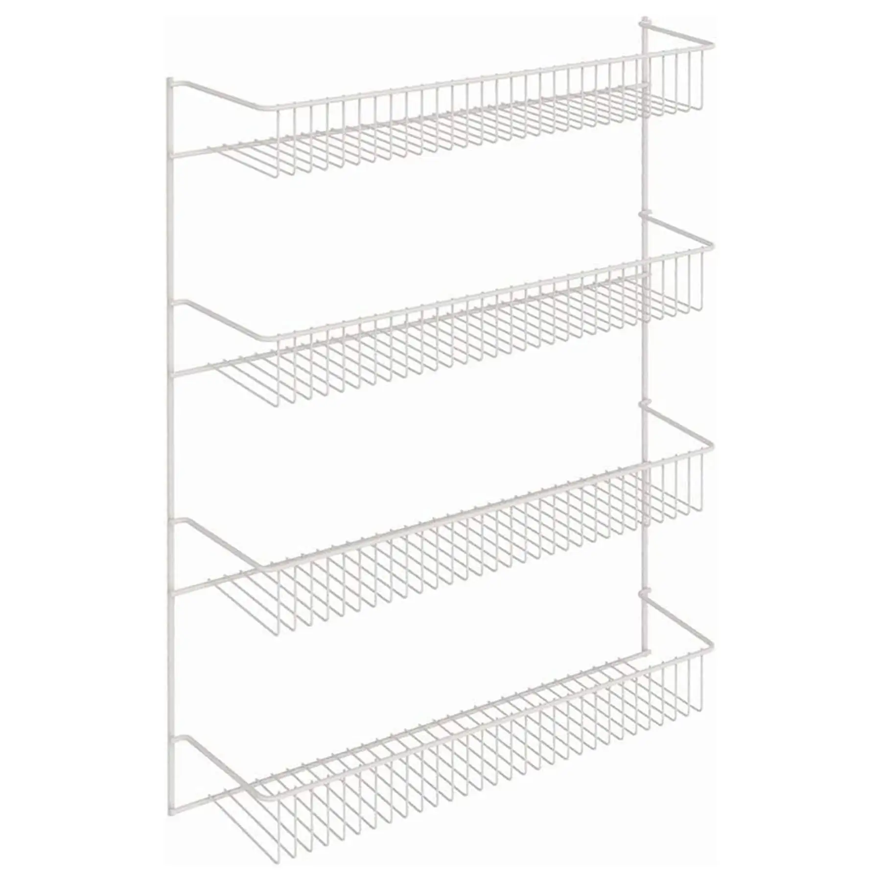 ClosetMaid 4 Tier Door or Wall Mount Organizer for Home & Kitchen,White