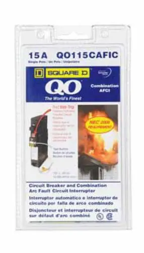 Square D QO115CAFIC Circuit Interupter & Breaker Arc Fault