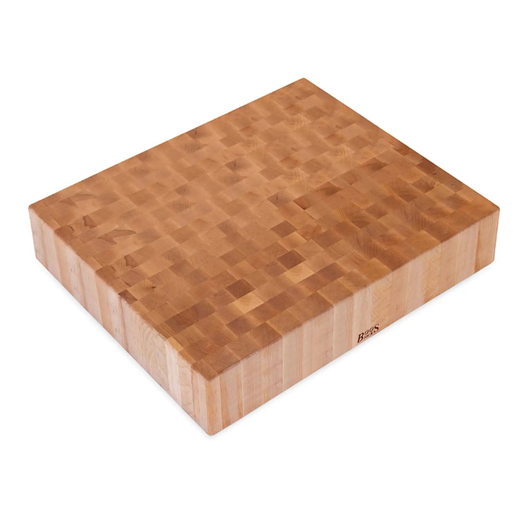 John Boos BB Series Large Reversible Wood Chopping Board, 30" x 24" x 6", Maple