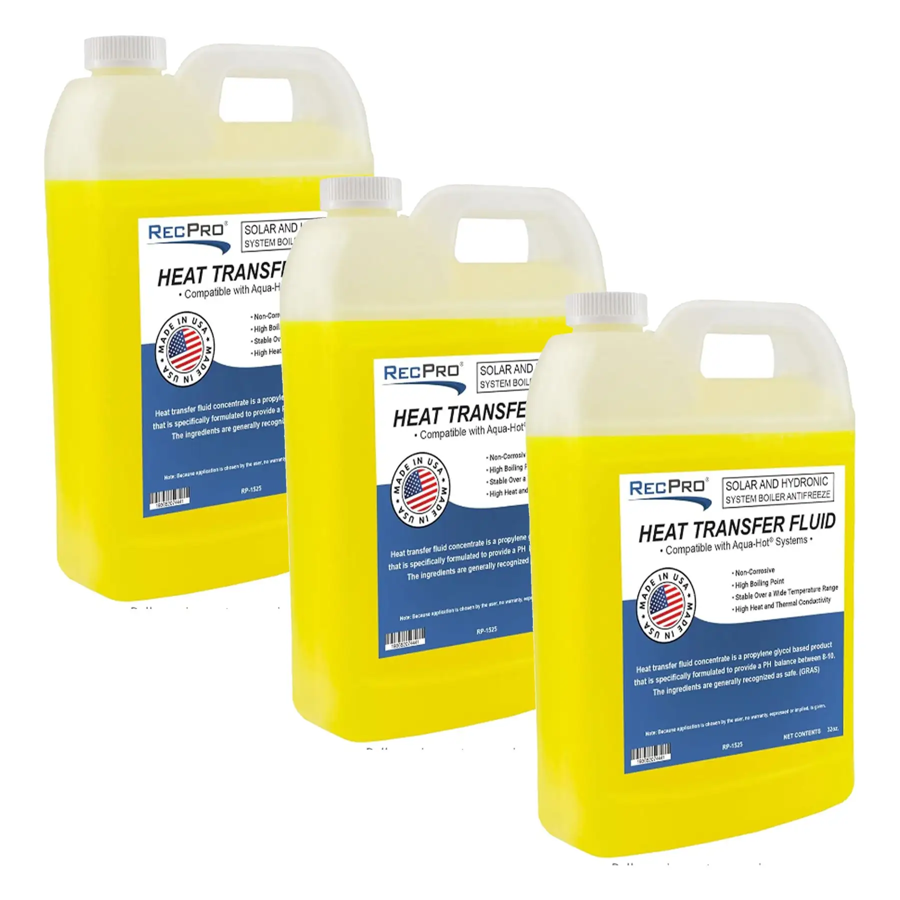 RecPro RV Boiler Antifreeze Compatible with Aqua Hot Heating Systems (3 Pack)