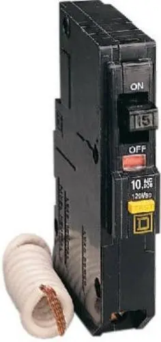 Square D QO115GFICP Ground Fault Circuit Breaker