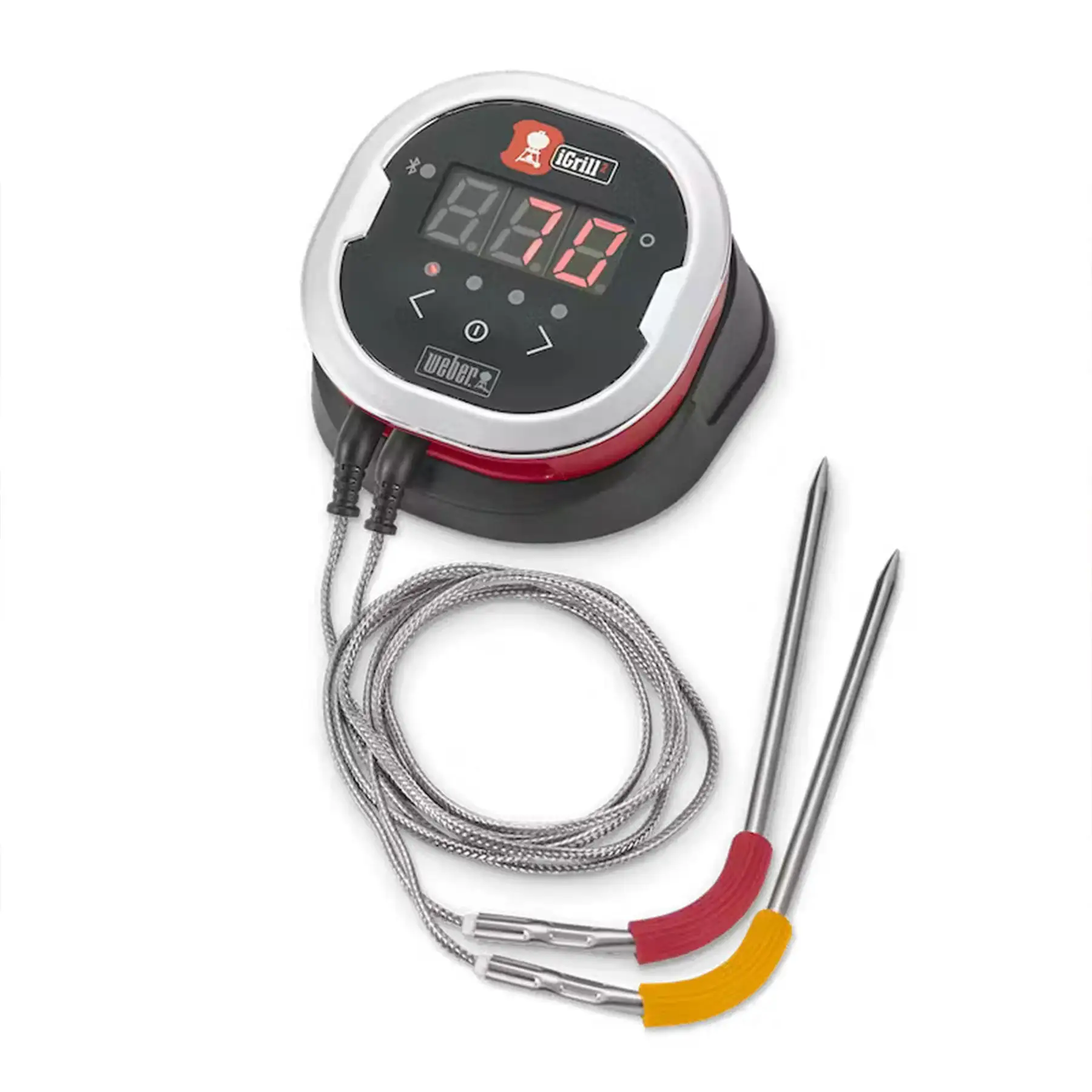 iDevices iGrill 2 Bluetooth Smart Meat Thermometer with Color Coded Meat Probes