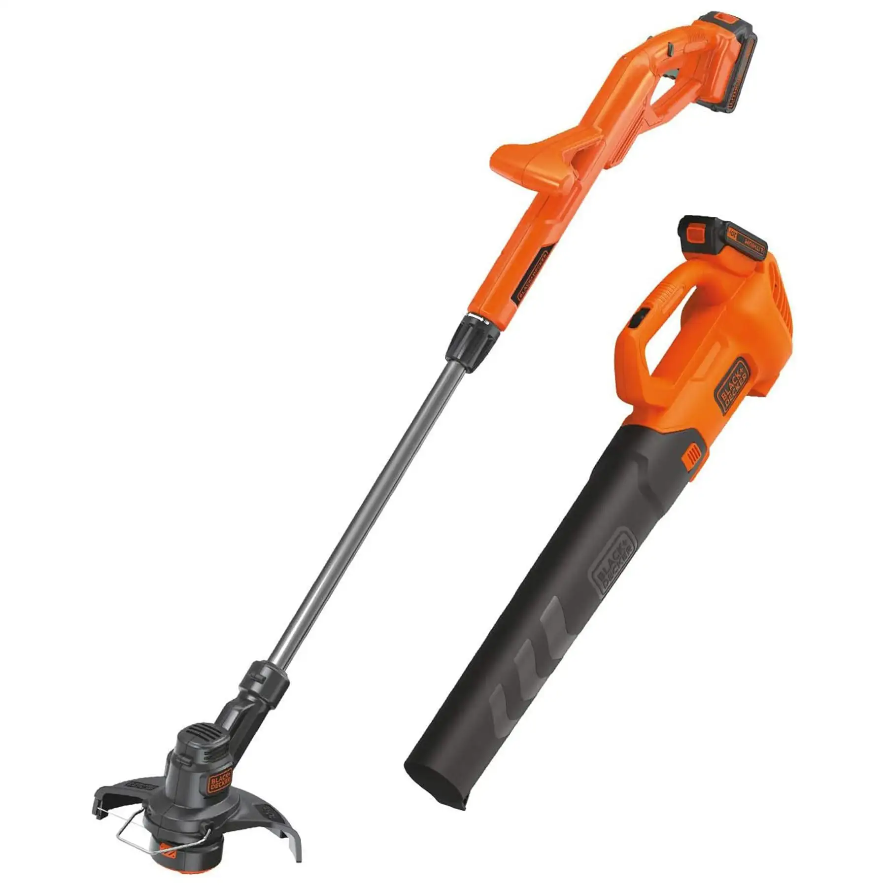 BLACK+DECKER 20V MAX Powerconnect Axial Leaf Blower and String Trimmer Combo Kit