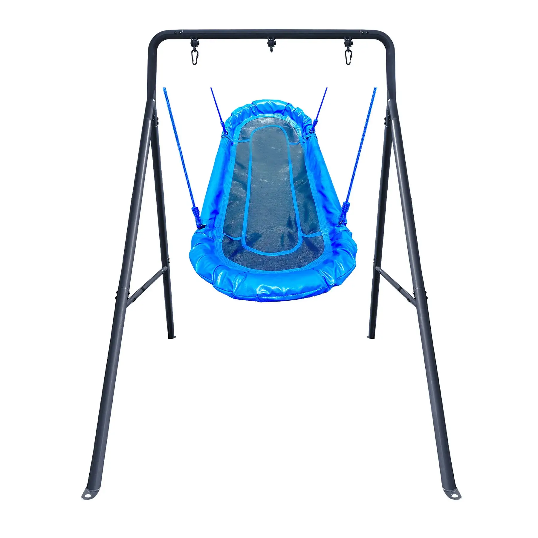 gobaplay Single Support Wide Frame with Double Platform Outdoor Swing Attachment