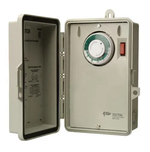 Woods 59401 Indoor/Outdoor Multi- Volt Mechanical Time Switch