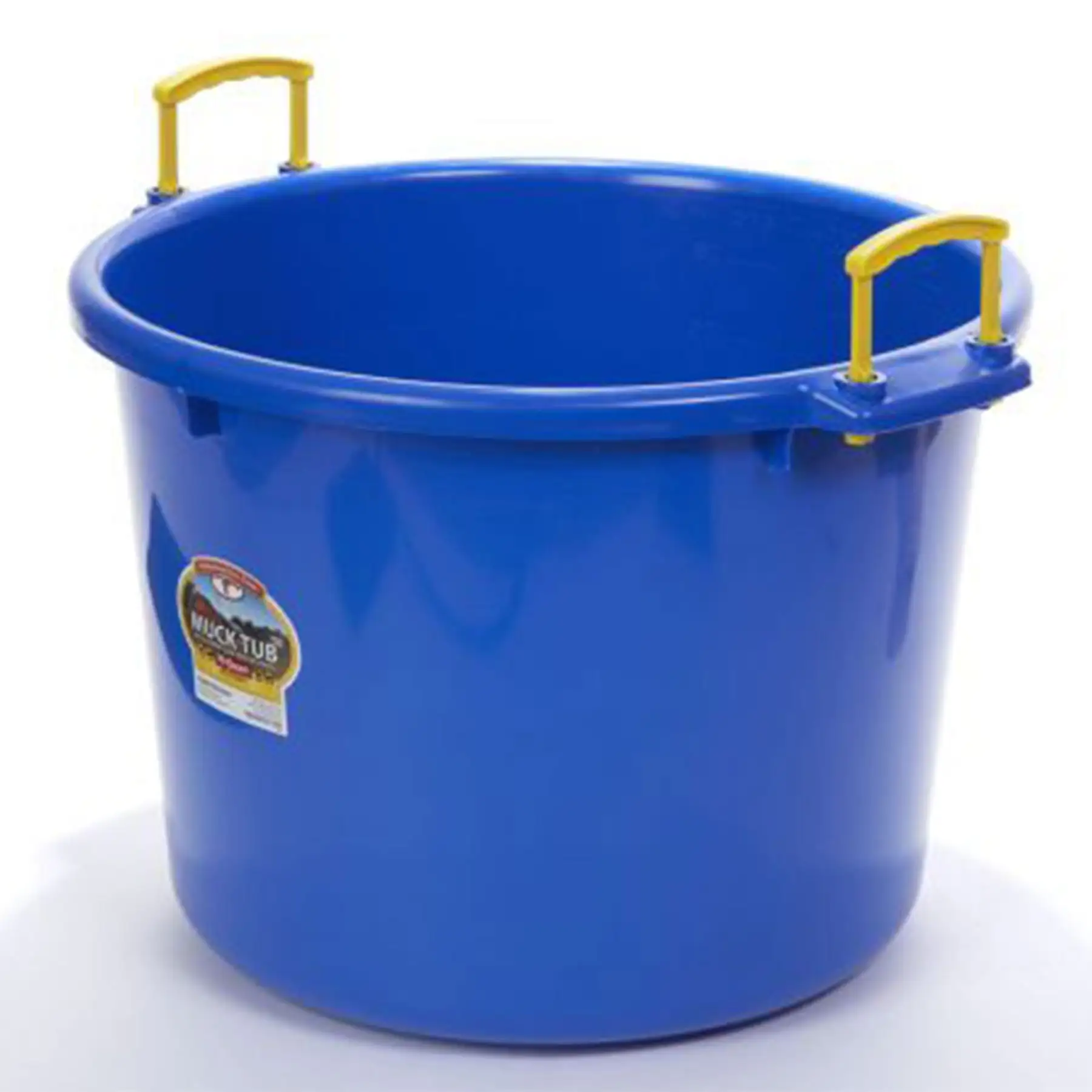 Little Giant 70 Quart Durable and Versatile Utility Muck Tub w/Handles, Blue