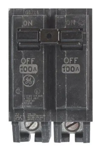 GE THQL21100 Double Pole Circuit Breaker