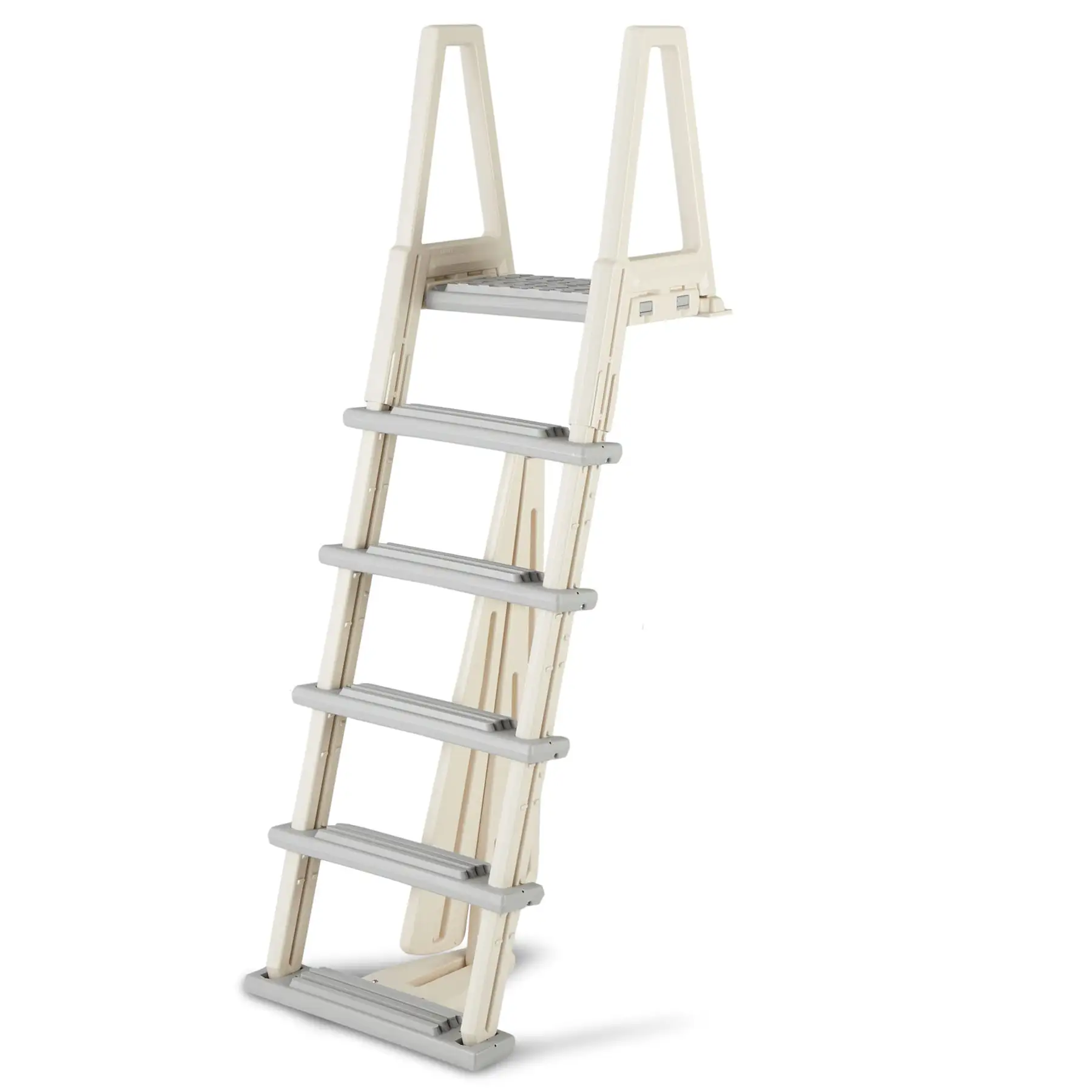 Confer Plastics 6000X Eliminator Adjustable 46"-56" Heavy Duty InPool Ladder