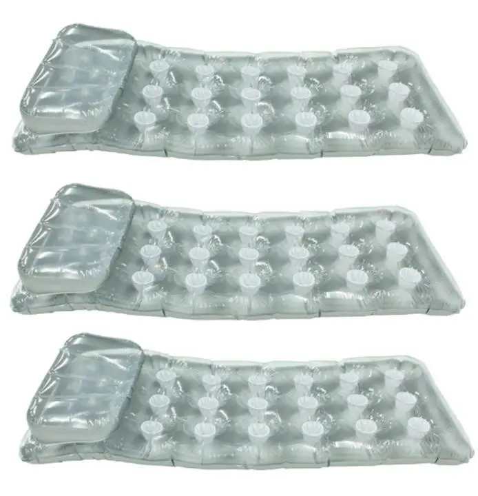 Intex 18-Pocket Mattress Suntanner Pool Lounger w/ Headrest (3 Pack)>58894EP