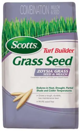 Scotts 18262 Turf Builder Zoysia Grass Seed And Mulch