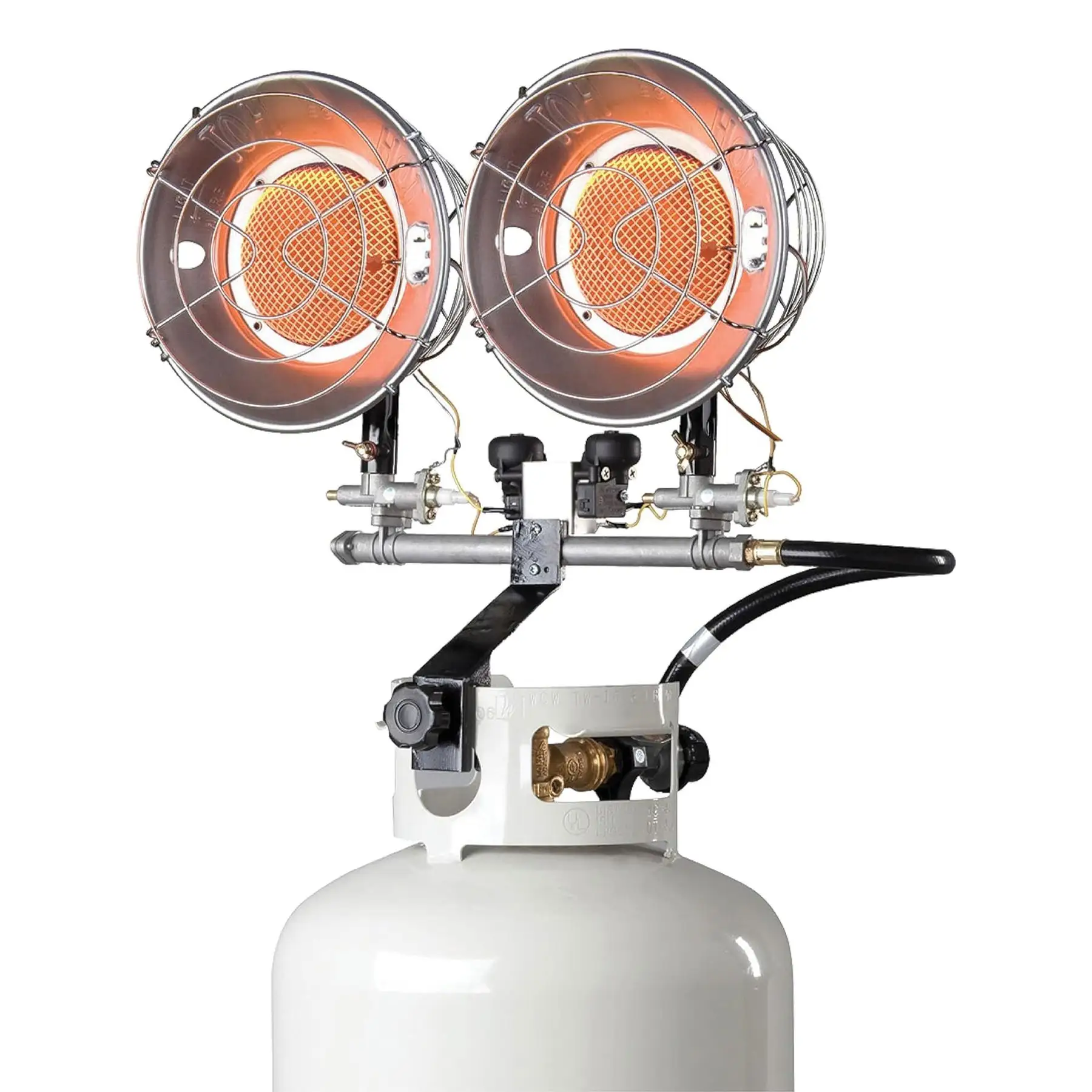 Mr. Heater 30,000 BTU 2 Burner Propane Tank Heater w/Auto Shut Off ...