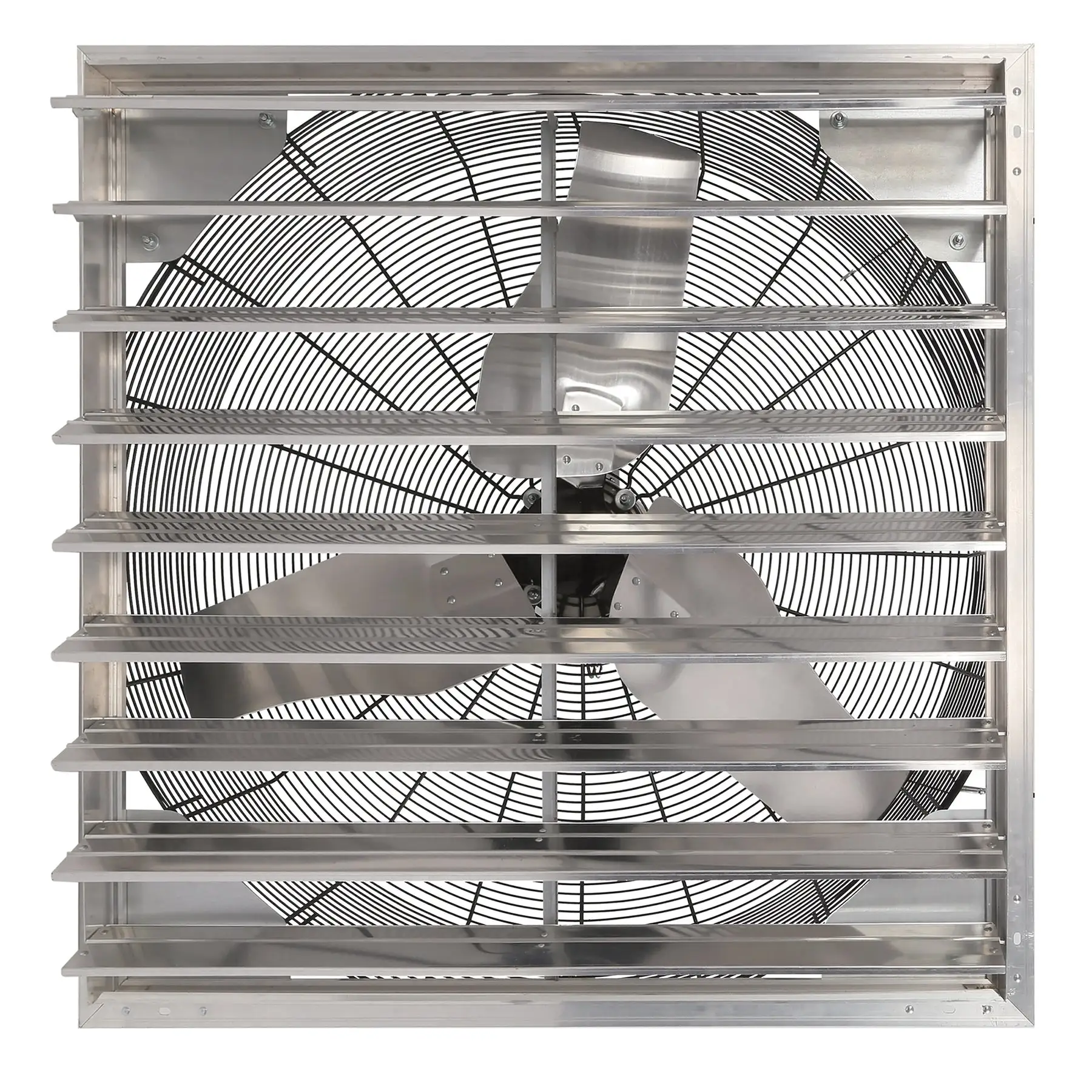 Hurricane Pro Shutter Exhaust Fans with 5 Plastic Blades and Button Controller